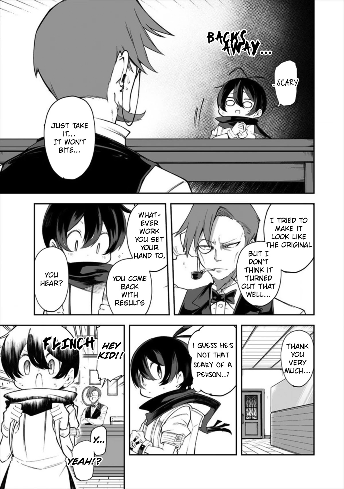 Shiboritoranaide, Onna Shounin-san Chapter 14.1 page 9 - Chapter 14.1: Climb Gloves Part 1