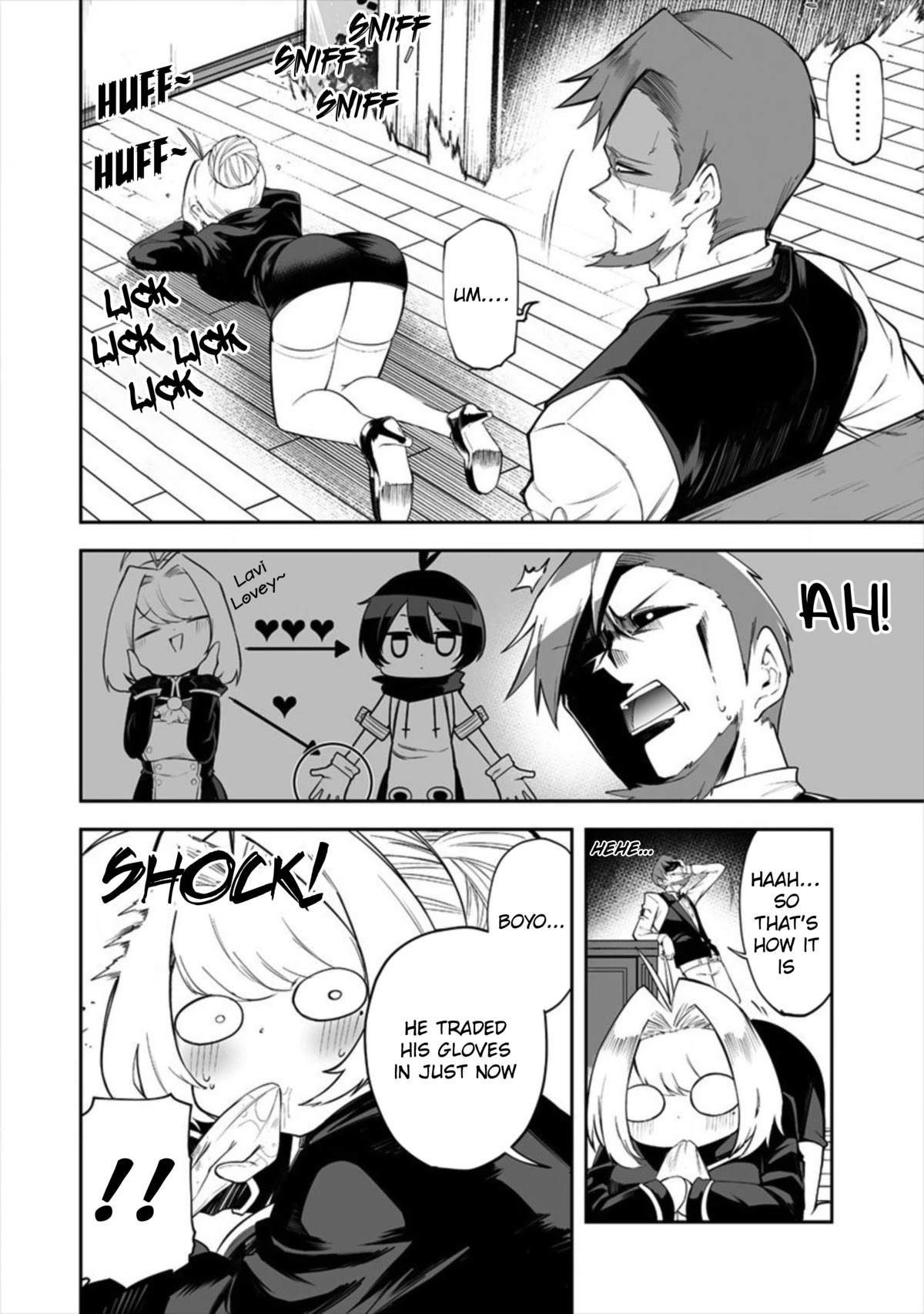Shiboritoranaide, Onna Shounin-san Chapter 14.2 page 6 - Chapter 14.2: Climb Gloves Part 2