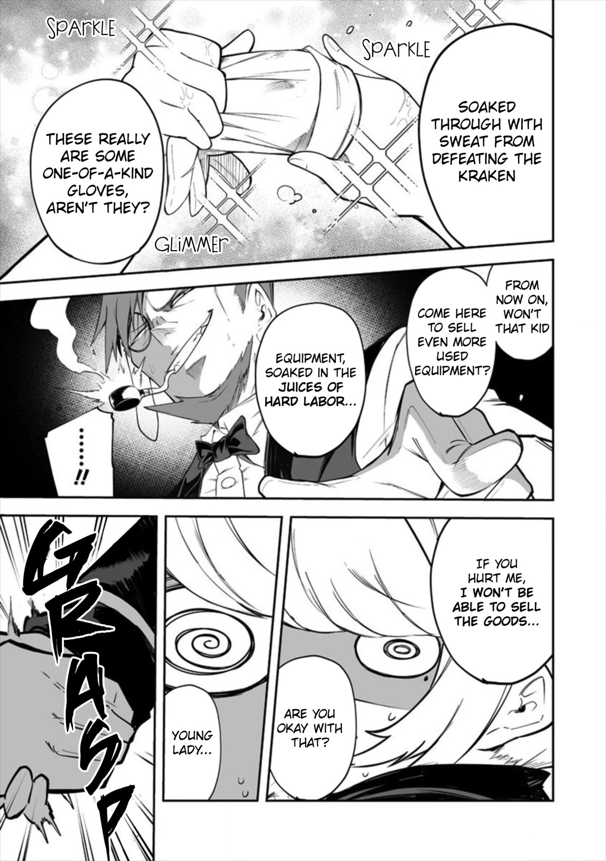 Shiboritoranaide, Onna Shounin-san Chapter 14.2 page 7 - Chapter 14.2: Climb Gloves Part 2