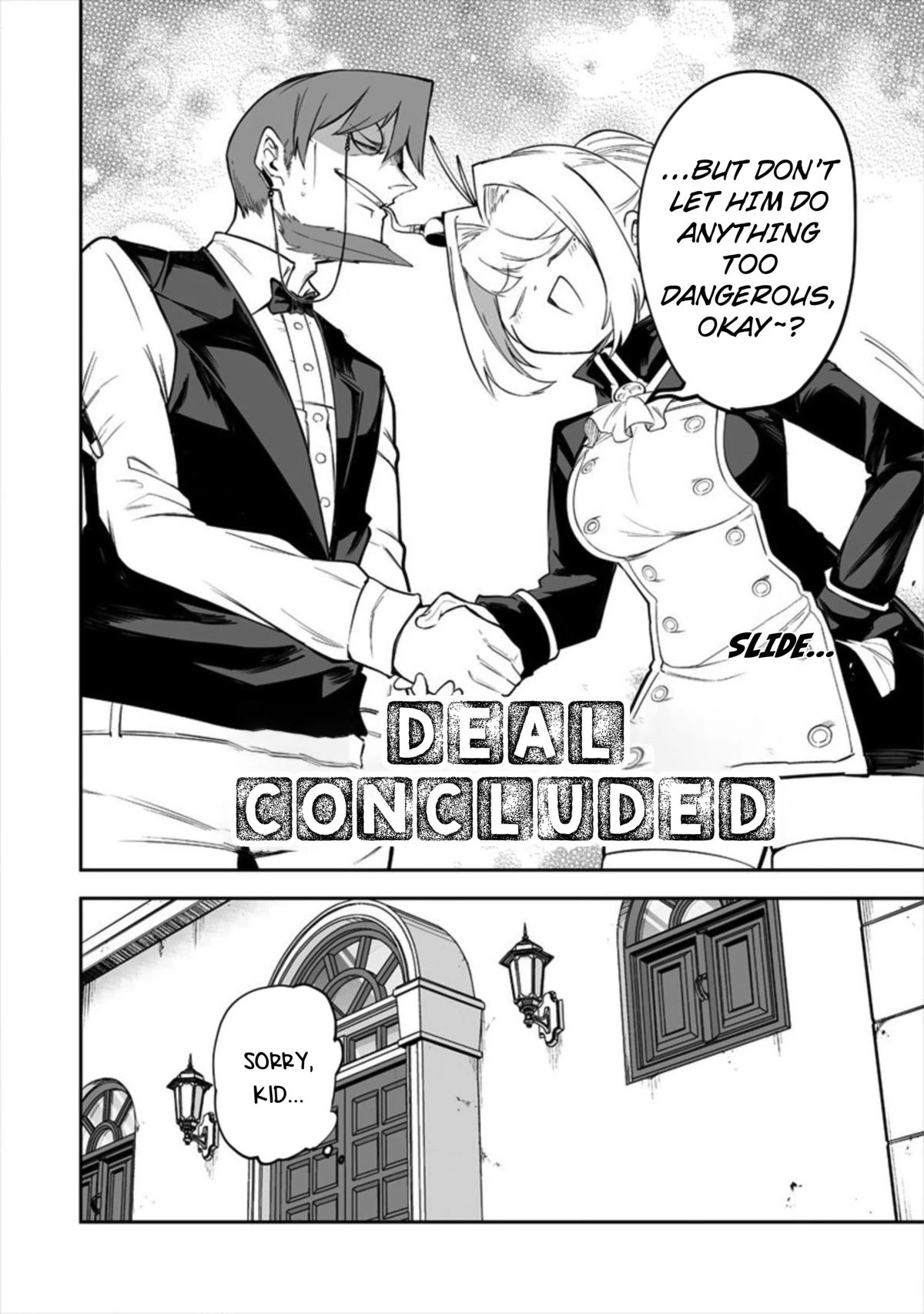 Shiboritoranaide, Onna Shounin-san Chapter 14.2 page 8 - Chapter 14.2: Climb Gloves Part 2