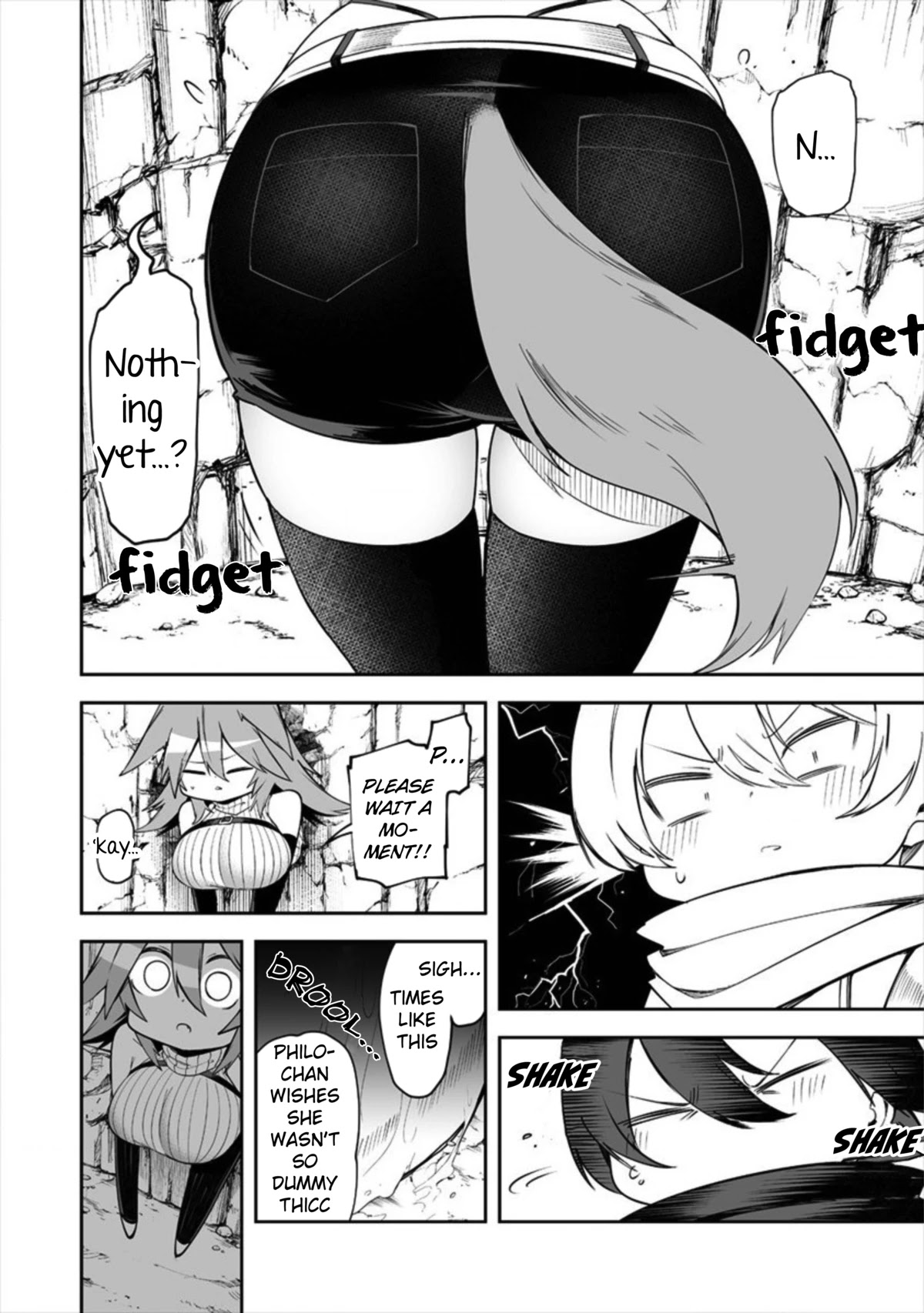 Shiboritoranaide, Onna Shounin-san Chapter 15.1 page 10 - Chapter 15.1: Telepobangle Part 1