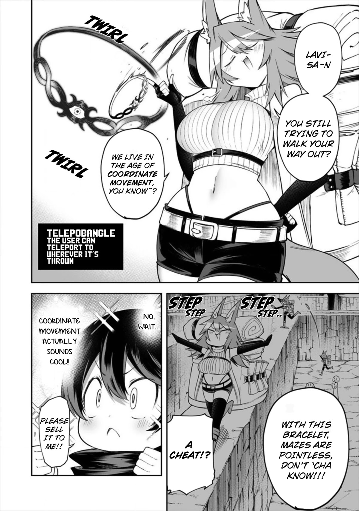 Shiboritoranaide, Onna Shounin-san Chapter 15.1 page 4 - Chapter 15.1: Telepobangle Part 1