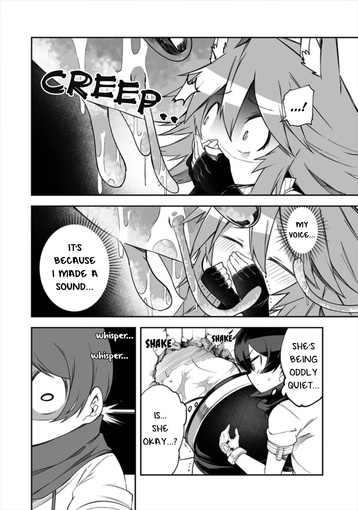 Shiboritoranaide, Onna Shounin-san Chapter 15.2 page 4 - Chapter 15.2: Telepobangle Part 2