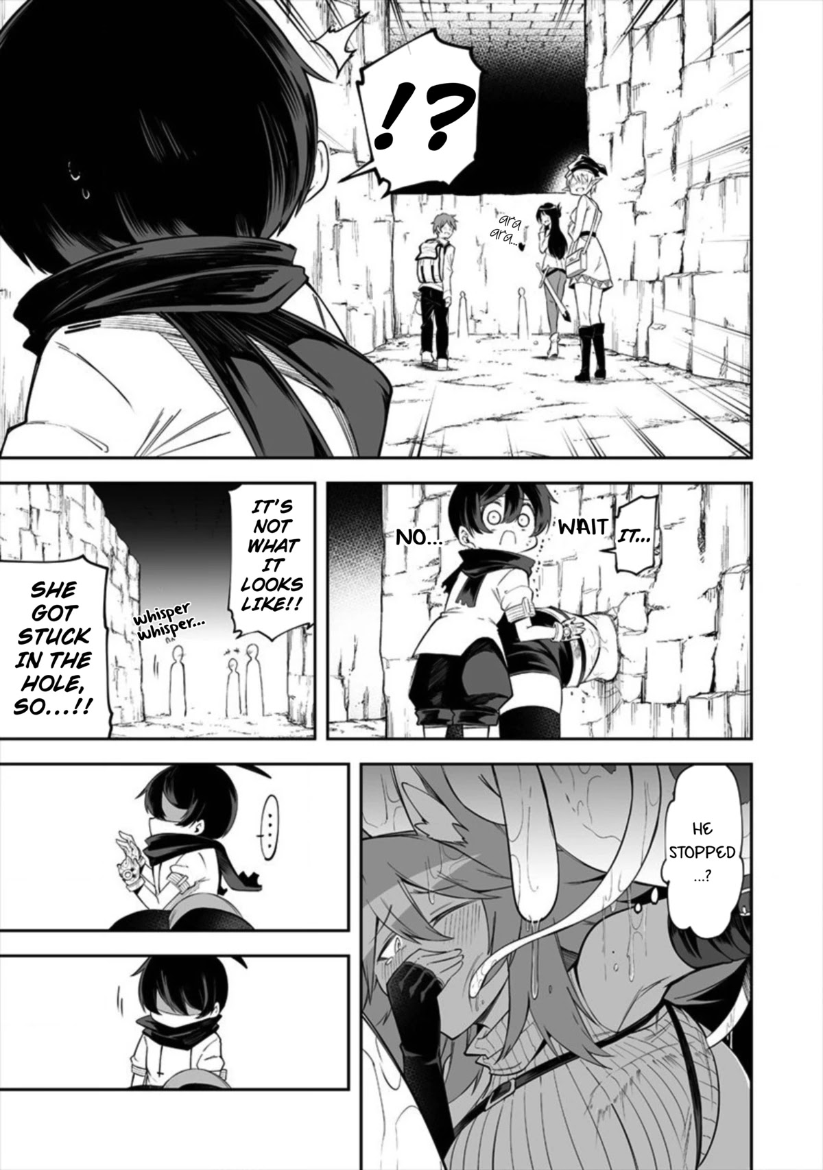 Shiboritoranaide, Onna Shounin-san Chapter 15.2 page 5 - Chapter 15.2: Telepobangle Part 2