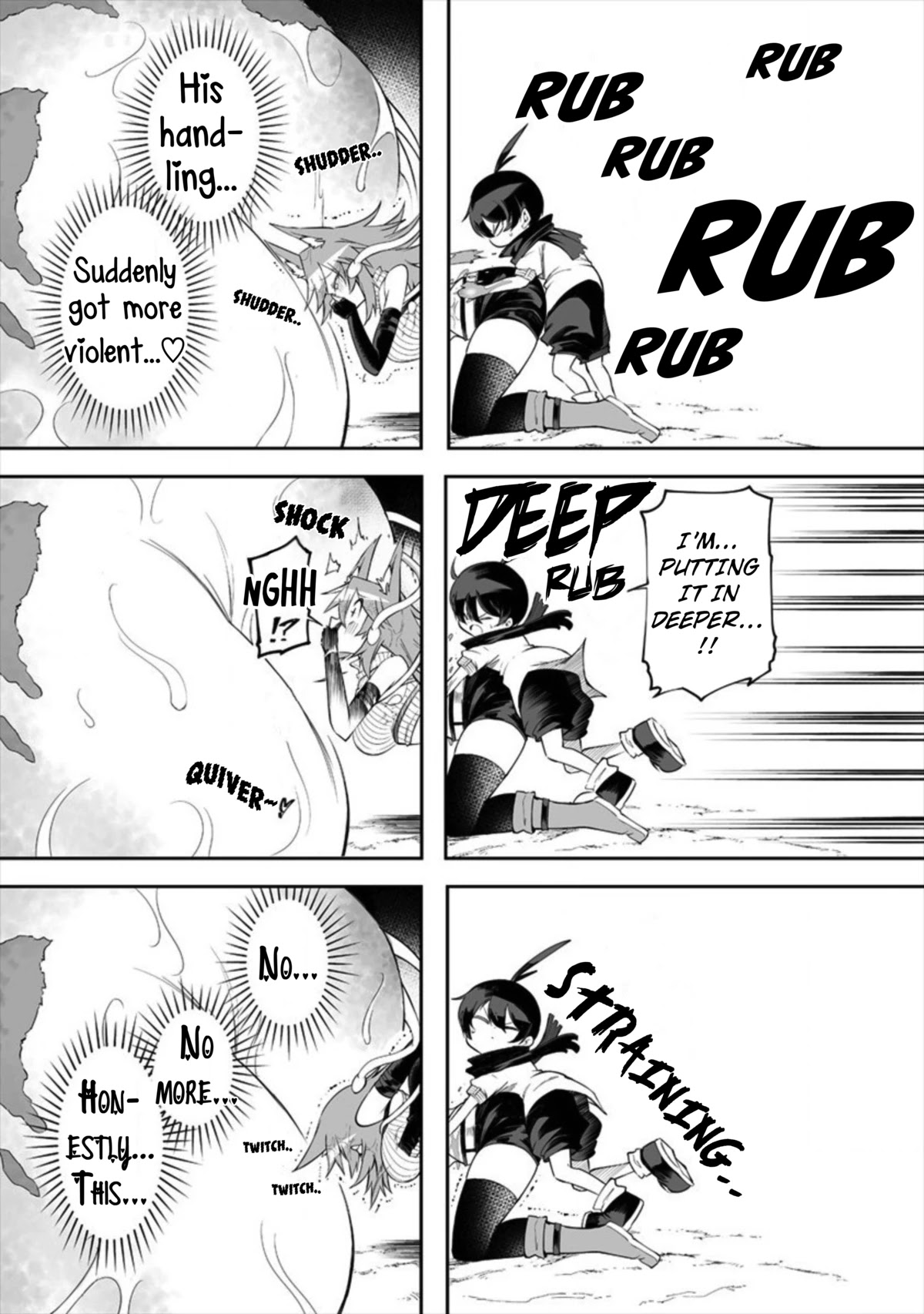 Shiboritoranaide, Onna Shounin-san Chapter 15.2 page 7 - Chapter 15.2: Telepobangle Part 2