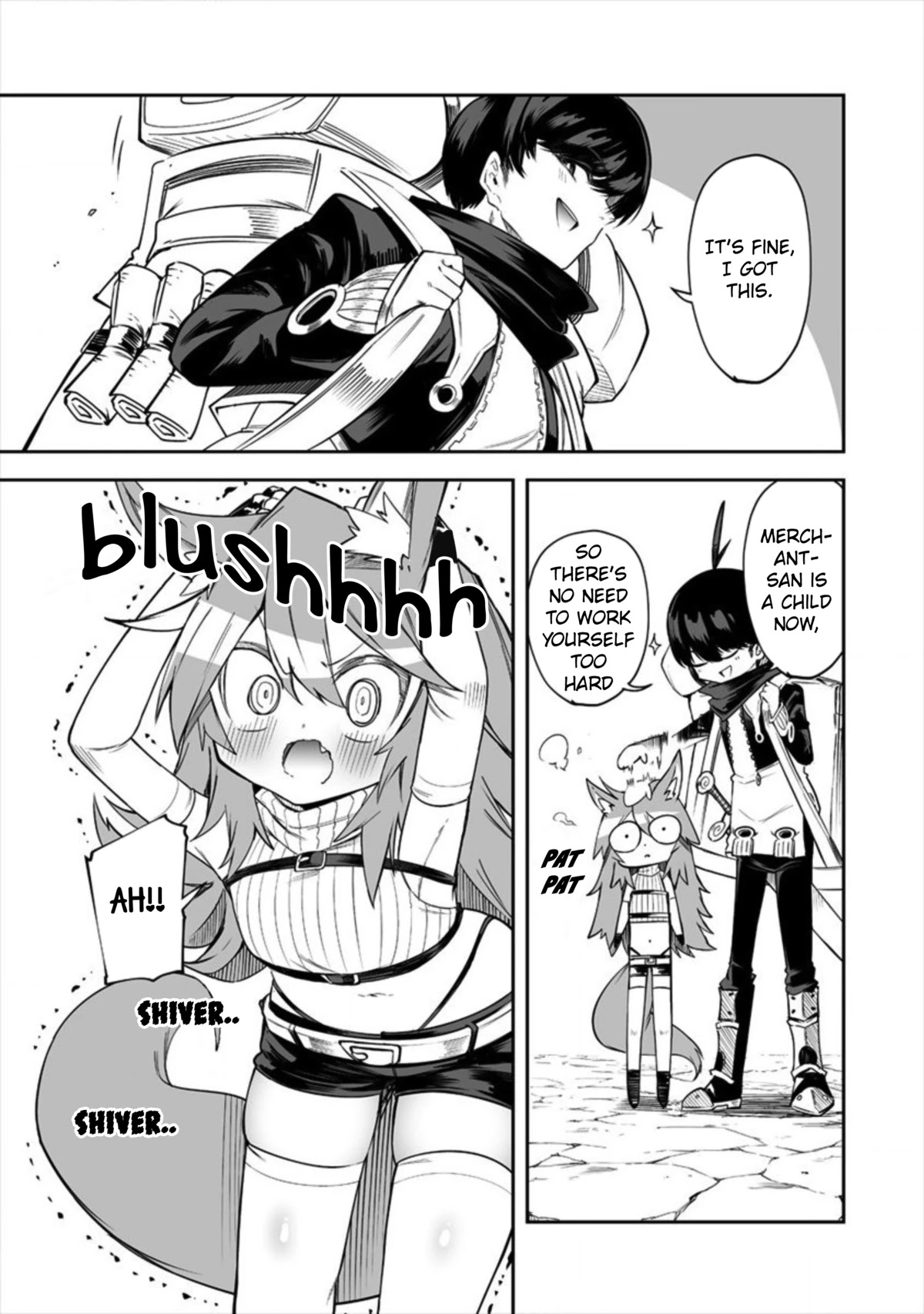 Shiboritoranaide, Onna Shounin-san Chapter 16.1 page 11 - Chapter 16.1: Blood-Sucking Arm Part 1