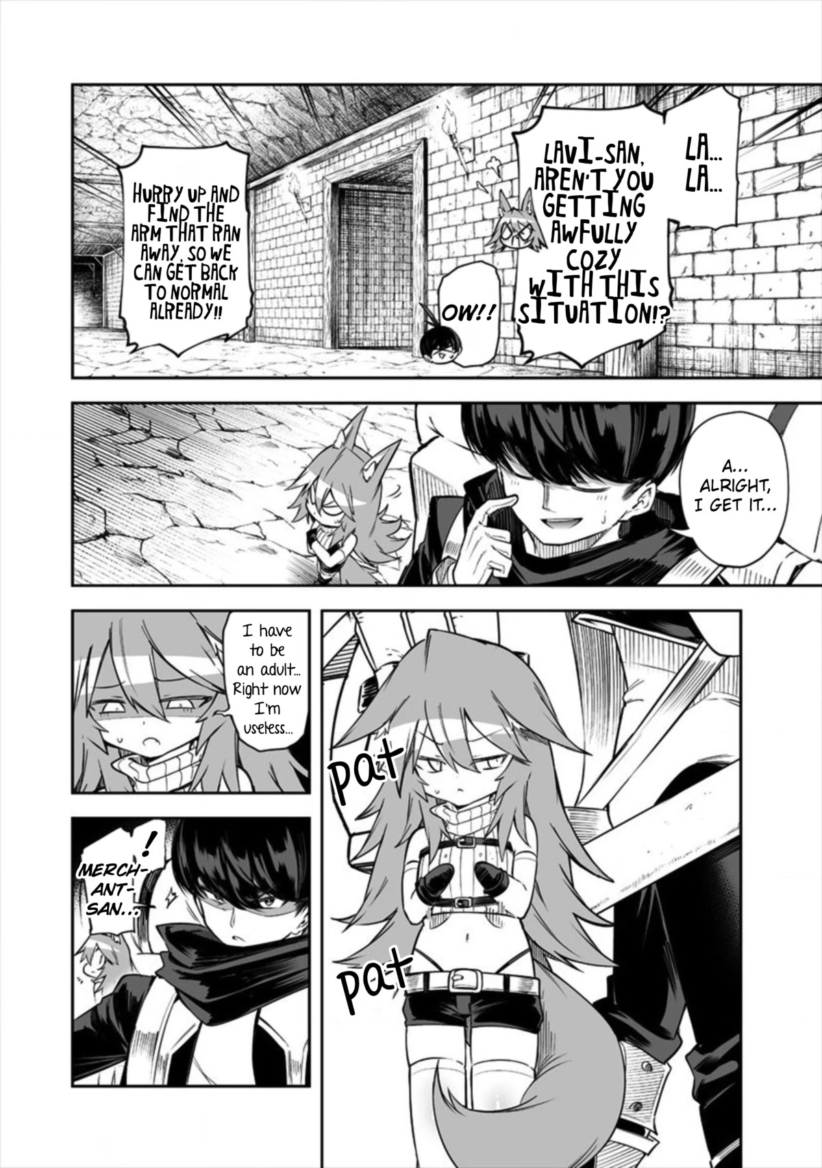 Shiboritoranaide, Onna Shounin-san Chapter 16.1 page 12 - Chapter 16.1: Blood-Sucking Arm Part 1