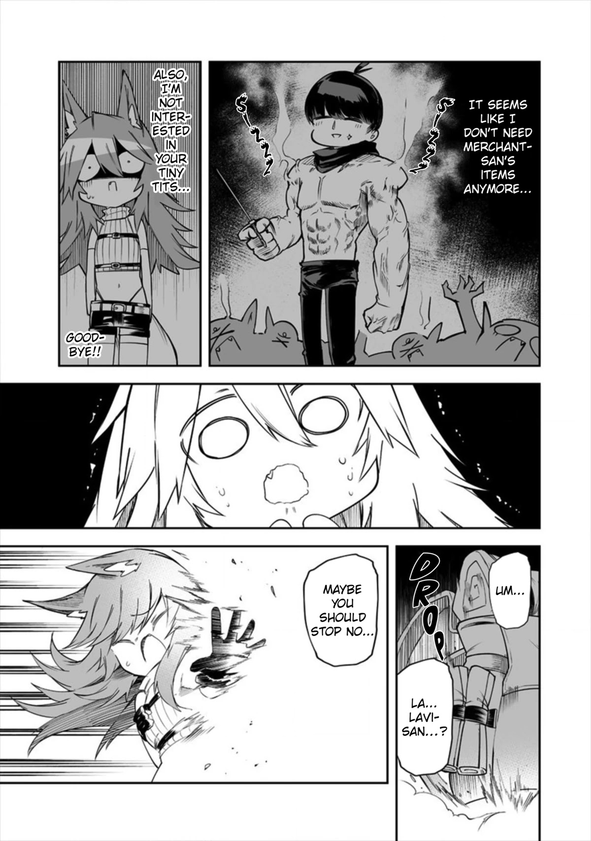 Shiboritoranaide, Onna Shounin-san Chapter 16.2 page 1 - Chapter 16.2: Blood-Sucking Arm Part 2