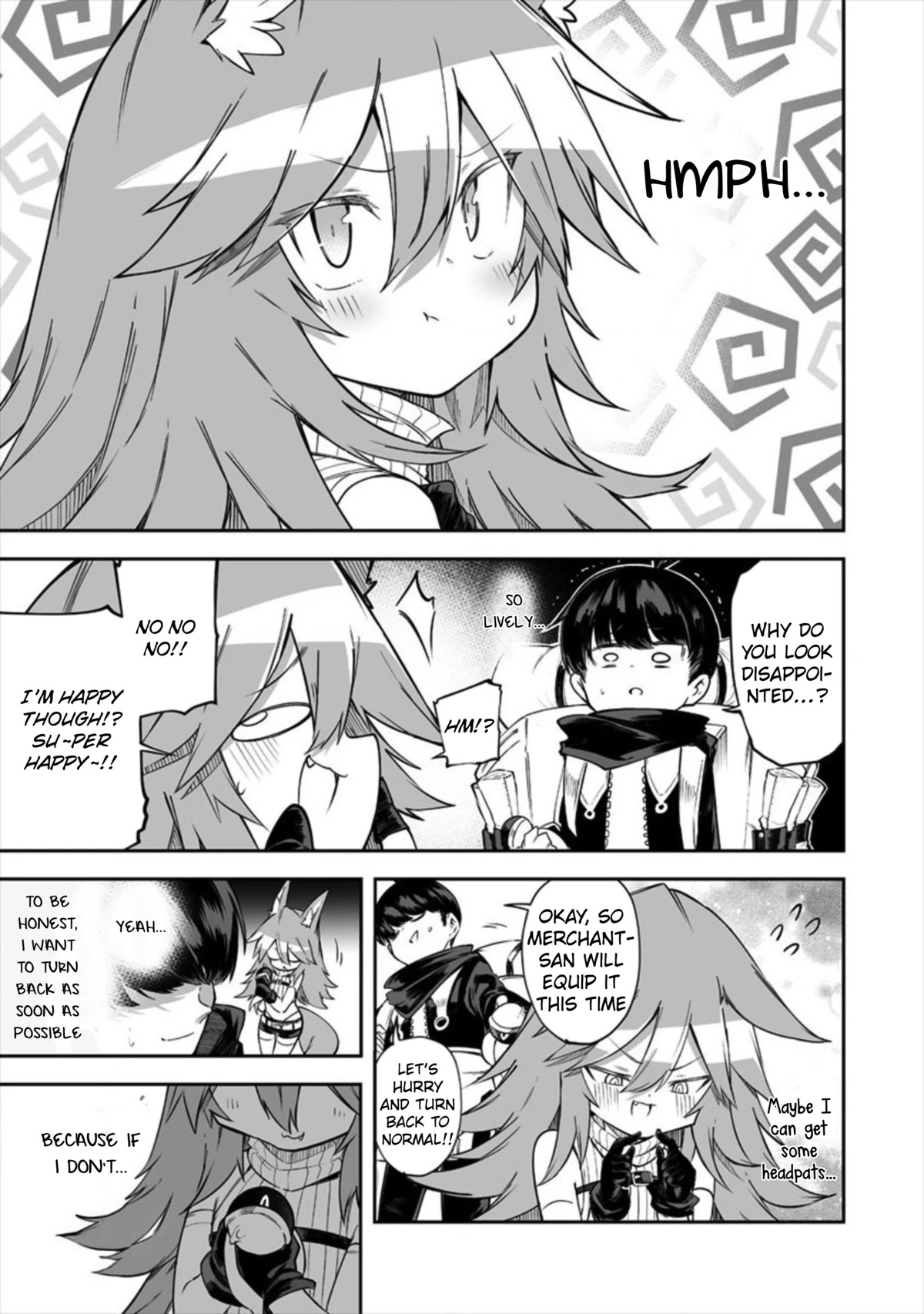 Shiboritoranaide, Onna Shounin-san Chapter 16.2 page 10 - Chapter 16.2: Blood-Sucking Arm Part 2