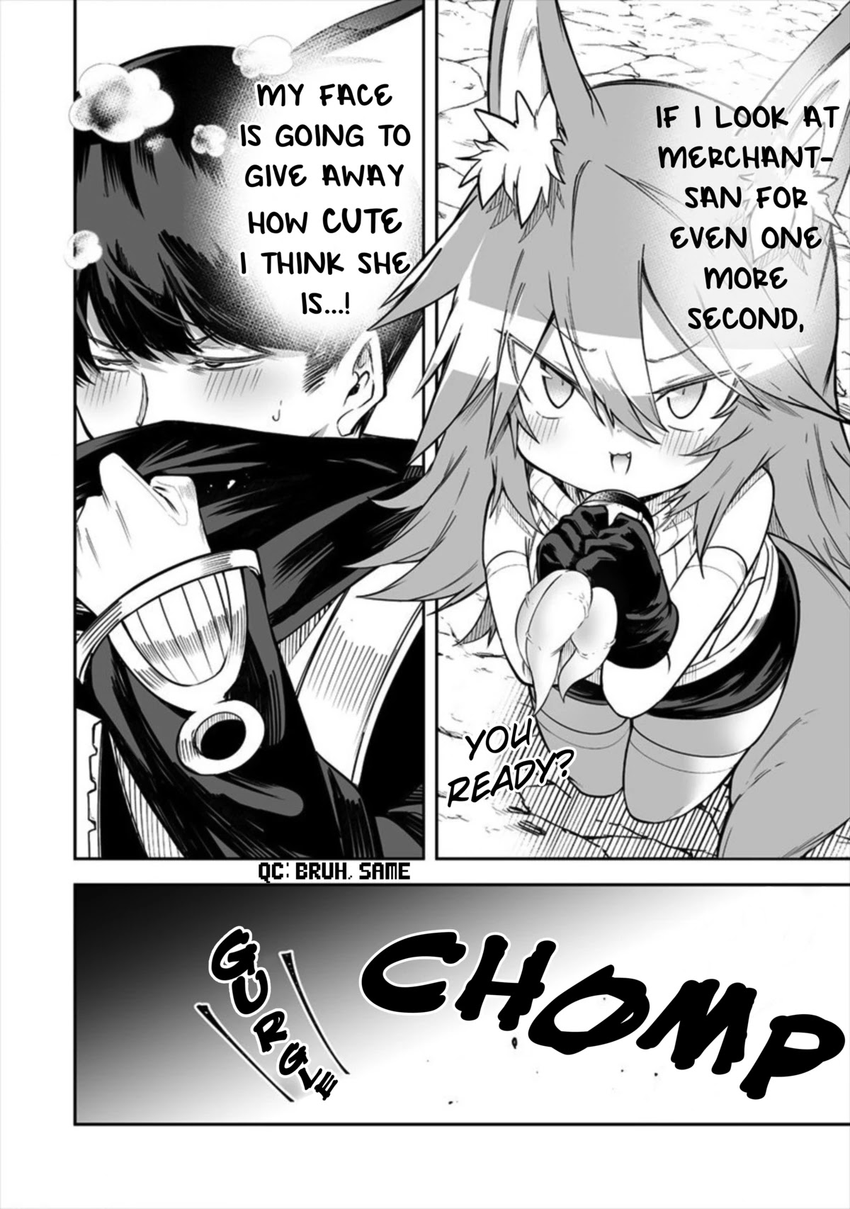 Shiboritoranaide, Onna Shounin-san Chapter 16.2 page 11 - Chapter 16.2: Blood-Sucking Arm Part 2