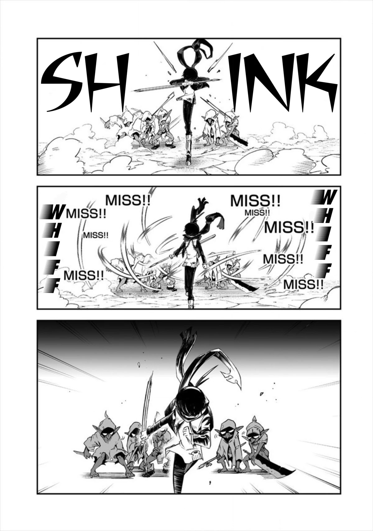 Shiboritoranaide, Onna Shounin-san Chapter 16.2 page 4 - Chapter 16.2: Blood-Sucking Arm Part 2