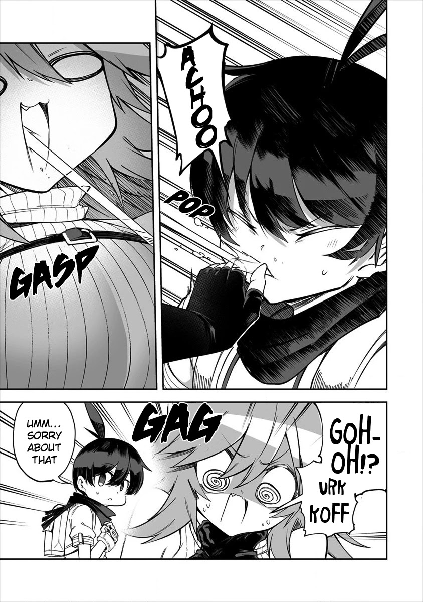 Shiboritoranaide, Onna Shounin-san Chapter 20.2 page 9 - Chapter 20.2: Beast Pill Part 2