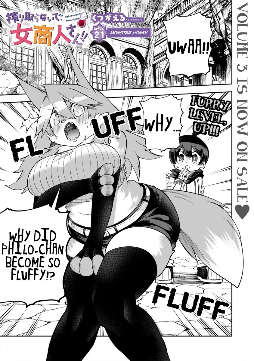 Shiboritoranaide, Onna Shounin-san Chapter 21.1 page 1 - Chapter 21.1: Monster Honey Part 1