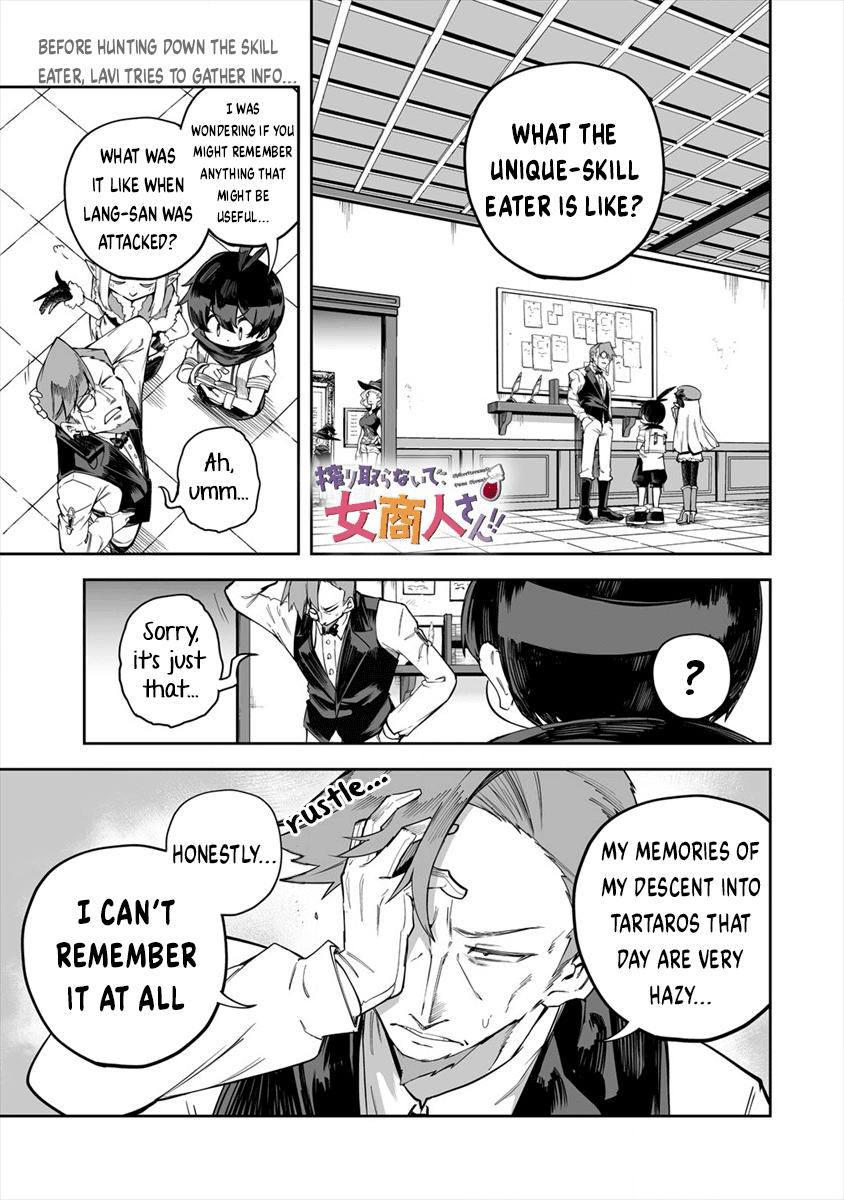 Shiboritoranaide, Onna Shounin-san Chapter 22.1 page 1 - Chapter 22.1: Frost Barrier Part 1