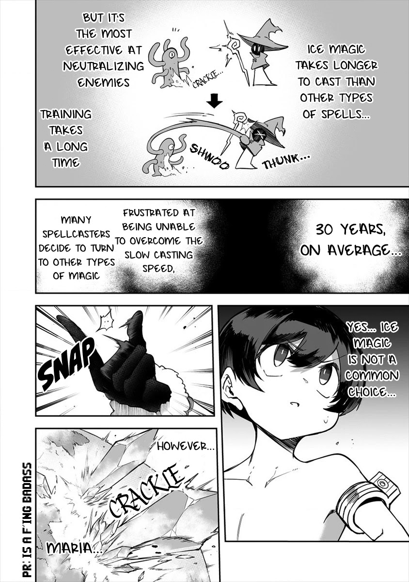 Shiboritoranaide, Onna Shounin-san Chapter 22.1 page 10 - Chapter 22.1: Frost Barrier Part 1