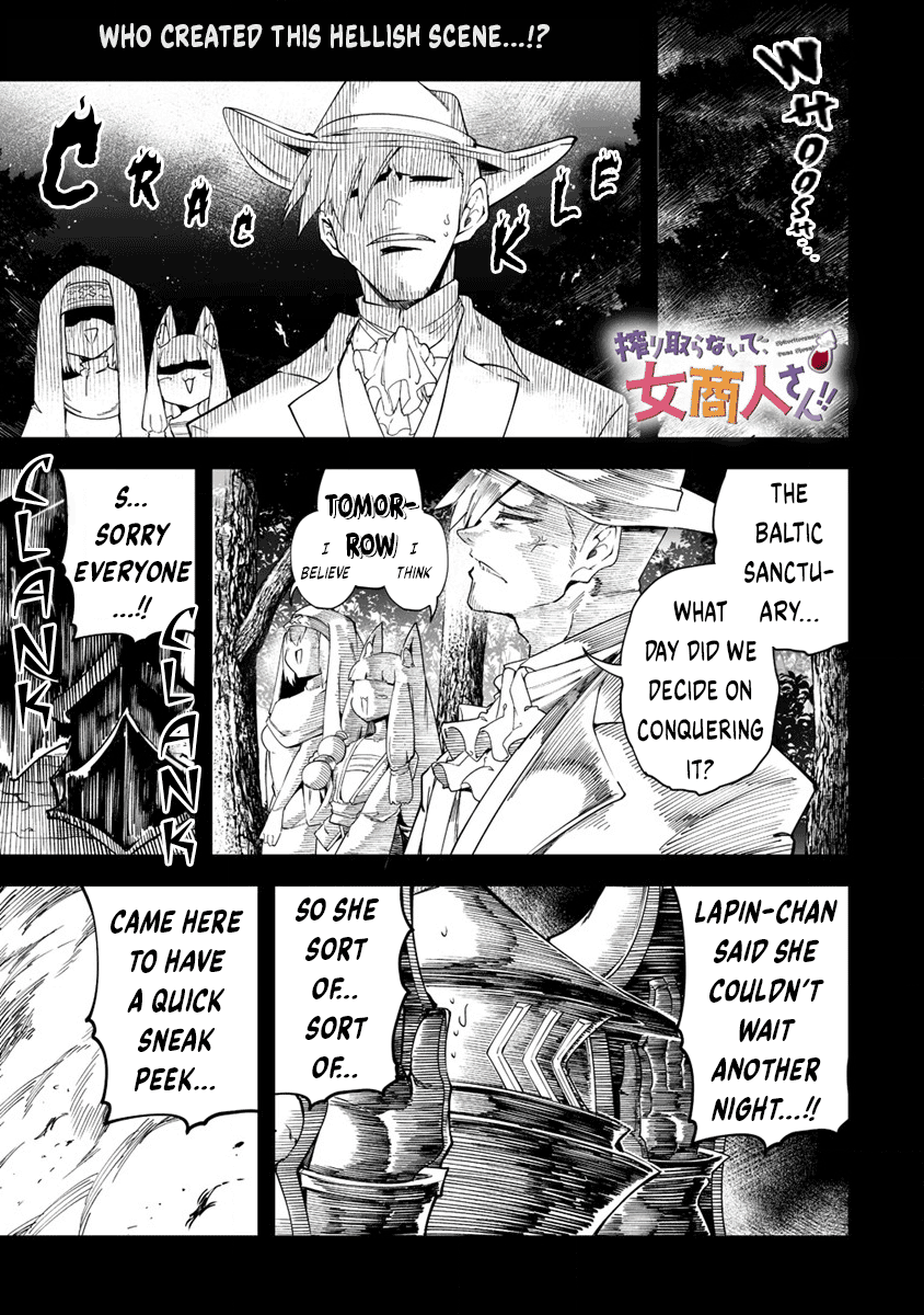 Shiboritoranaide, Onna Shounin-san Chapter 30.1 page 1 - Chapter 30.1: Invisicloak 2 Part 1