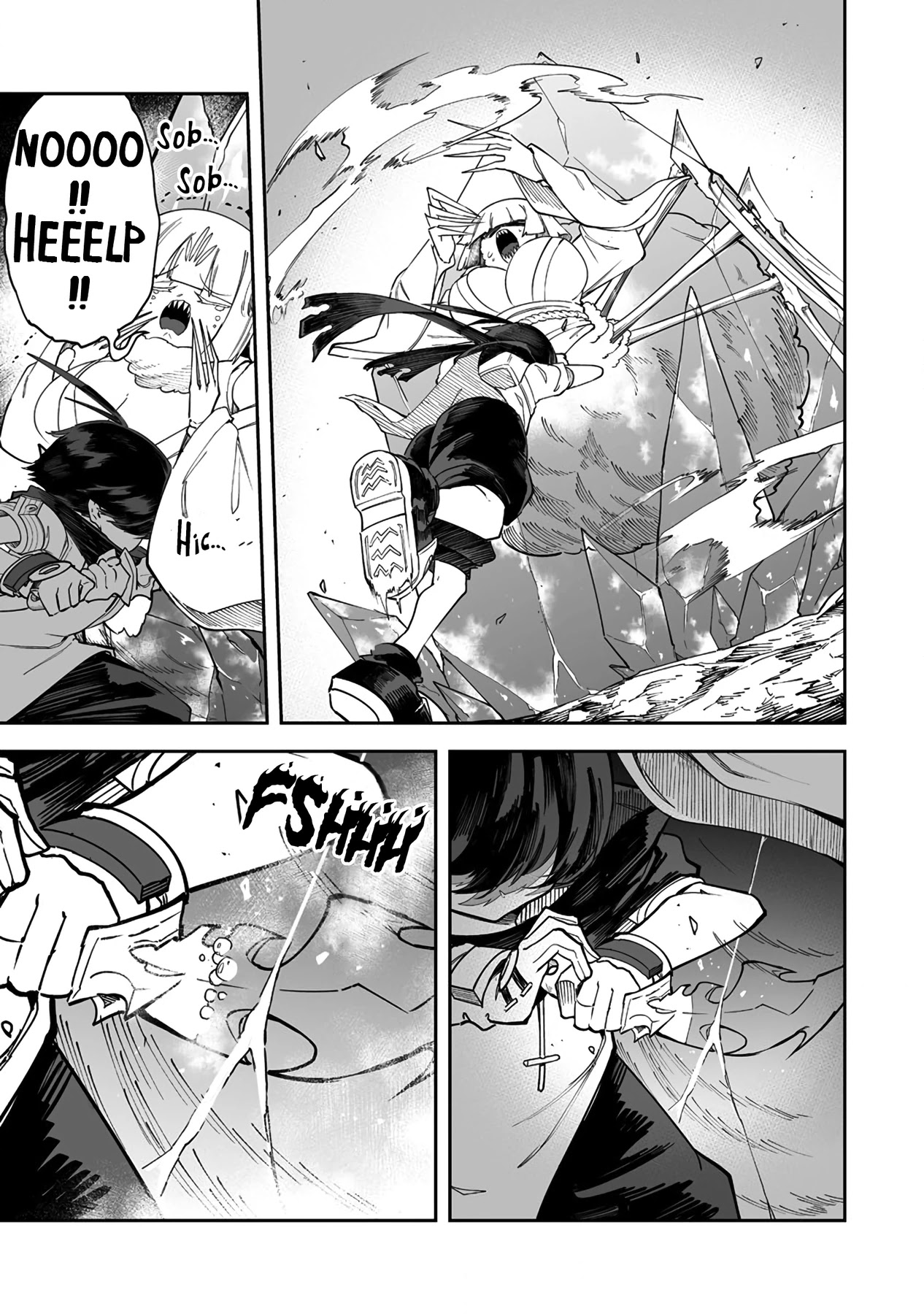 Shiboritoranaide, Onna Shounin-san Chapter 31.1 page 5 - Chapter 31.1: Flame Dagger Part 1