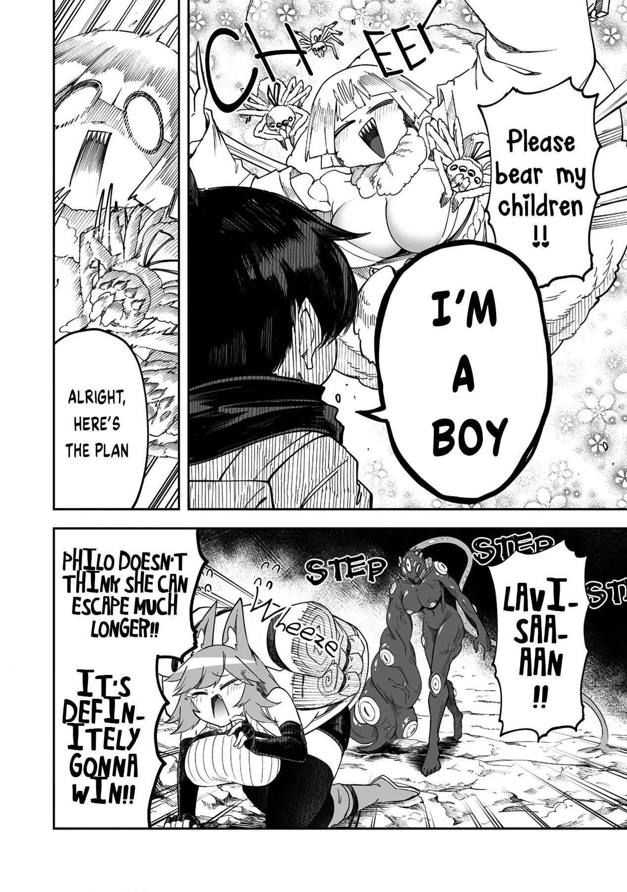 Shiboritoranaide, Onna Shounin-san Chapter 31.1 page 8 - Chapter 31.1: Flame Dagger Part 1
