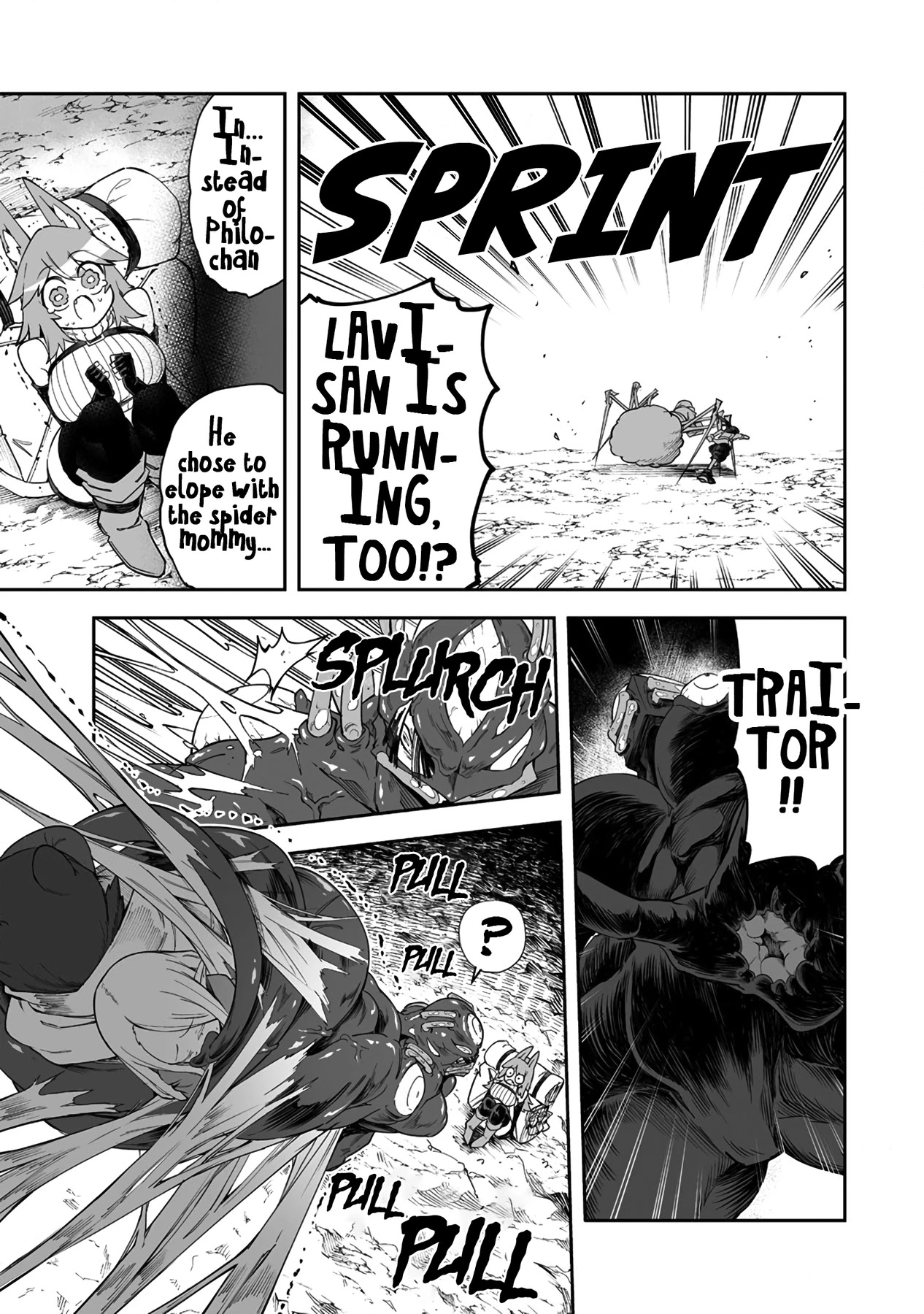 Shiboritoranaide, Onna Shounin-san Chapter 31.1 page 9 - Chapter 31.1: Flame Dagger Part 1