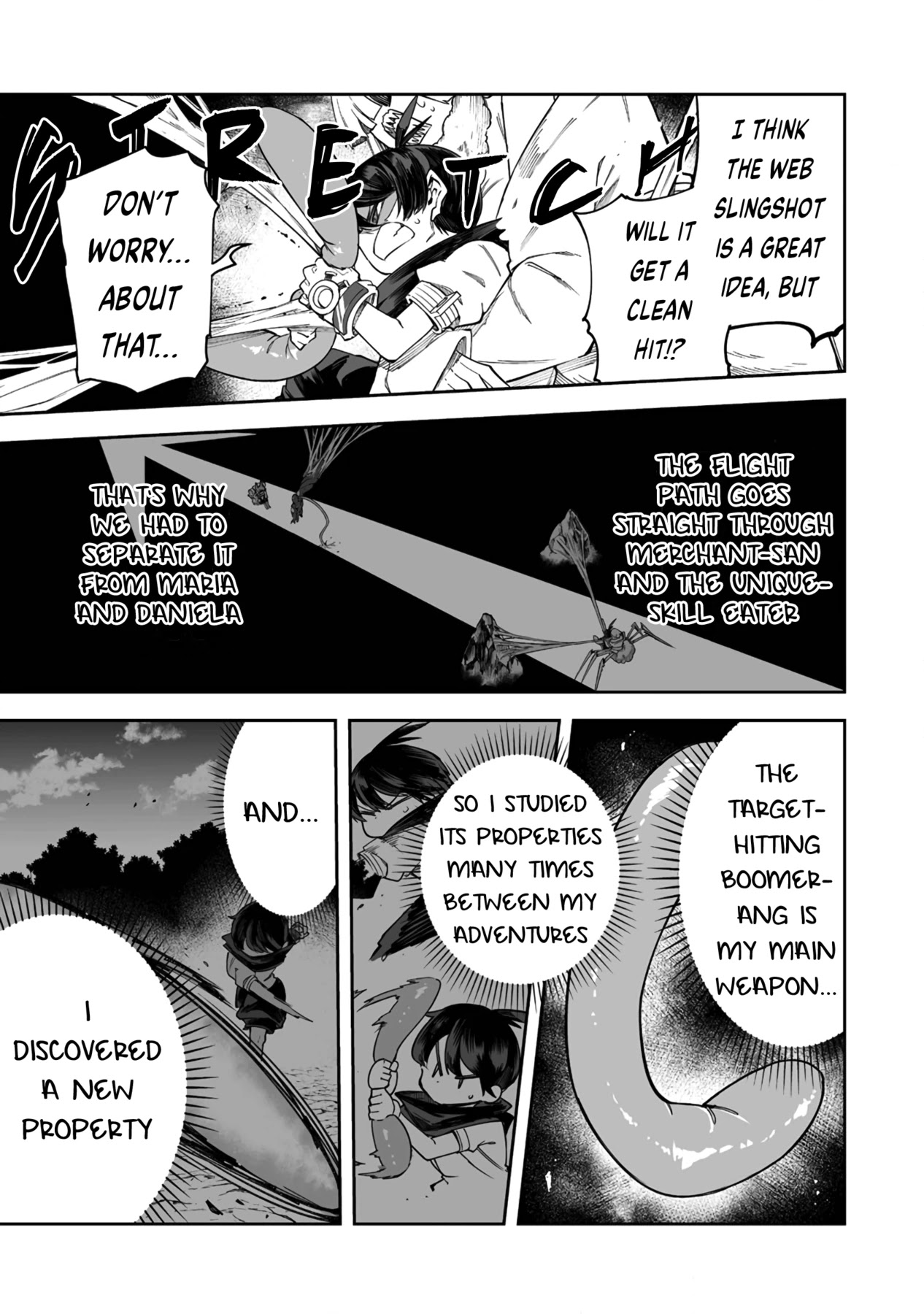 Shiboritoranaide, Onna Shounin-san Chapter 31.2 page 1 - Chapter 31.2: Flame Dagger Part 2