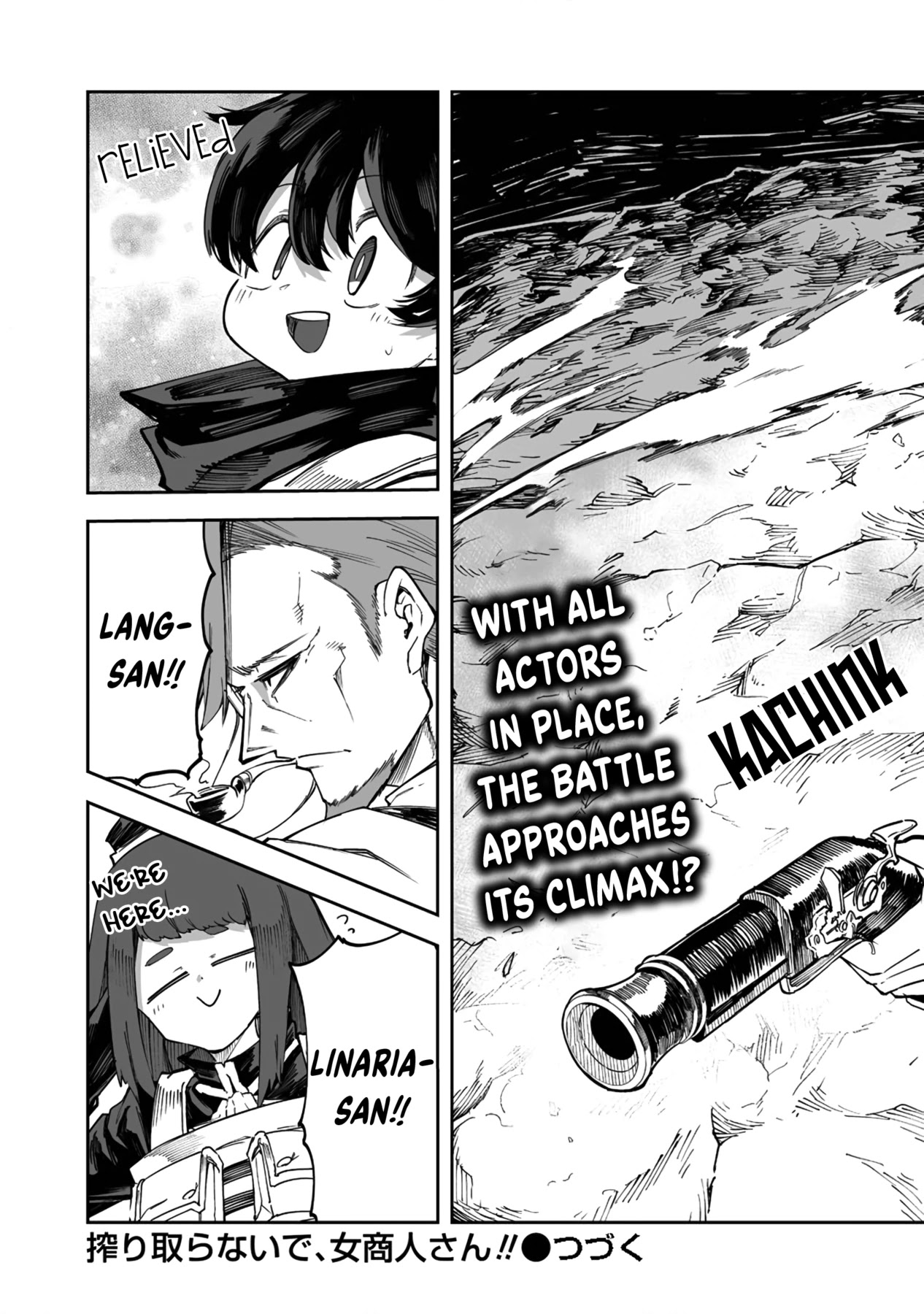 Shiboritoranaide, Onna Shounin-san Chapter 31.2 page 11 - Chapter 31.2: Flame Dagger Part 2