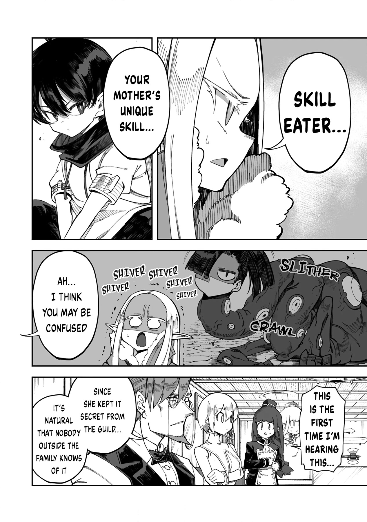 Shiboritoranaide, Onna Shounin-san Chapter 33.1 page 2 - Chapter 33.1: Skill-Eater 3 Part 1