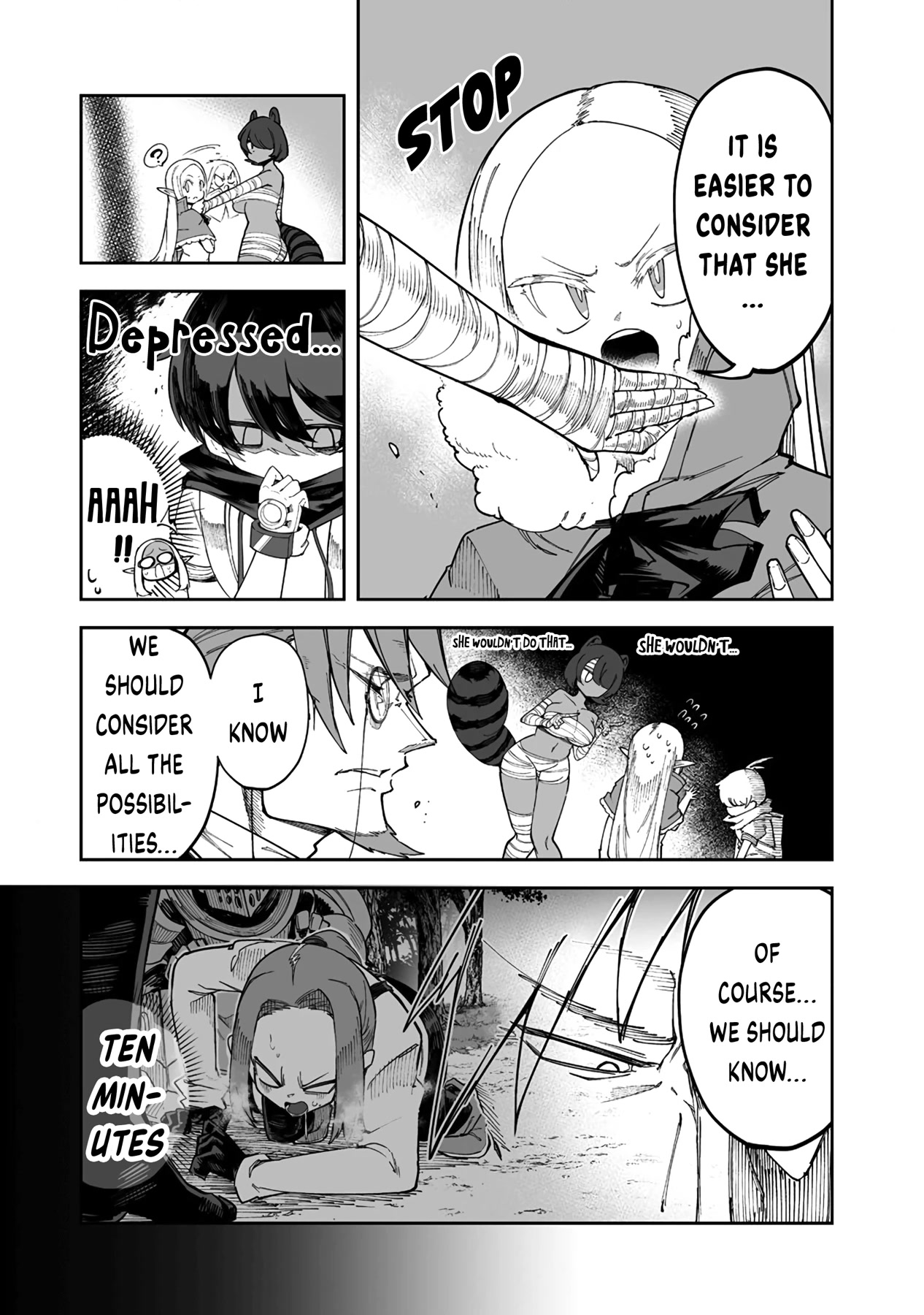 Shiboritoranaide, Onna Shounin-san Chapter 33.1 page 8 - Chapter 33.1: Skill-Eater 3 Part 1