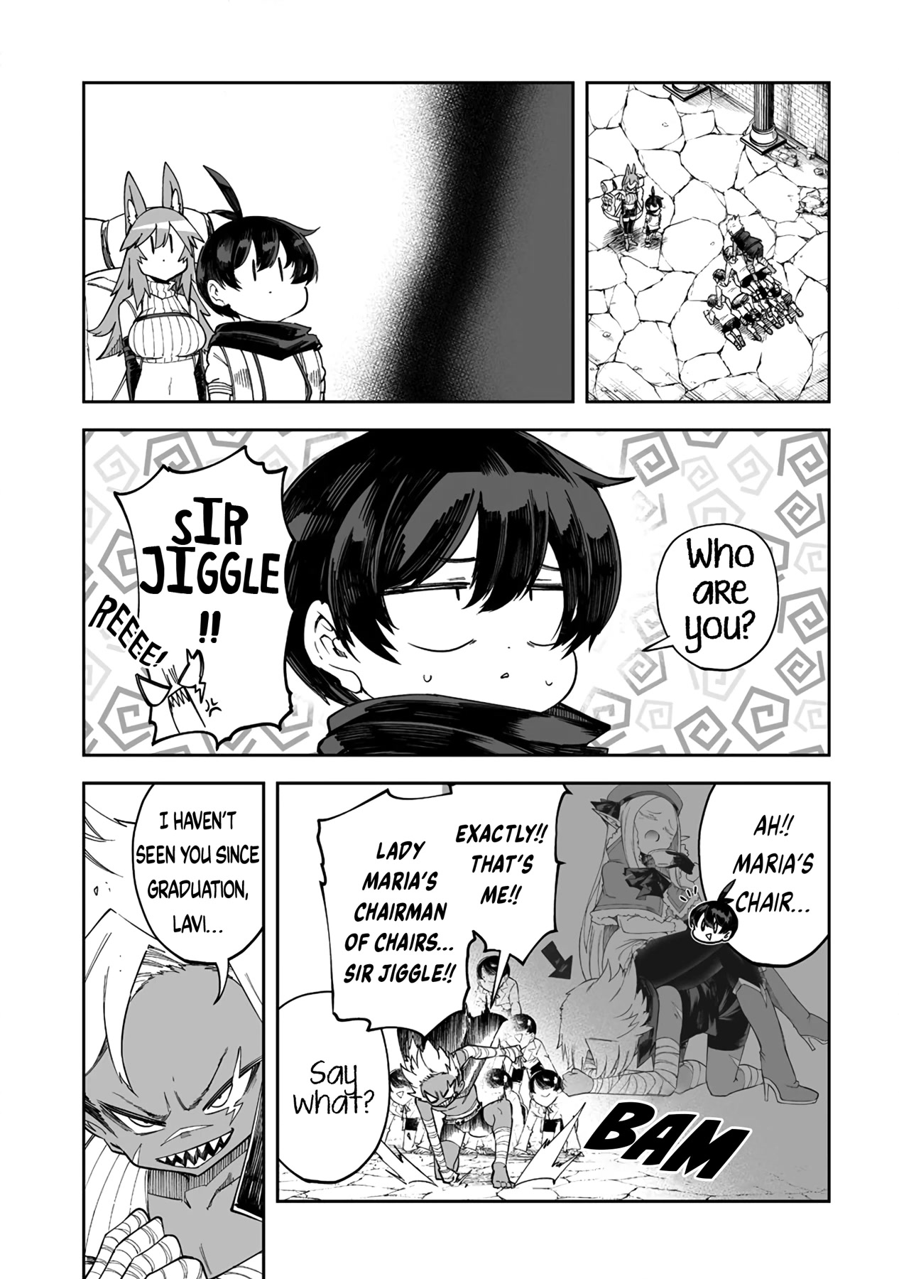 Shiboritoranaide, Onna Shounin-san Chapter 34.1 page 7 - Chapter 34.1: Camo Curtain 2 Part 1