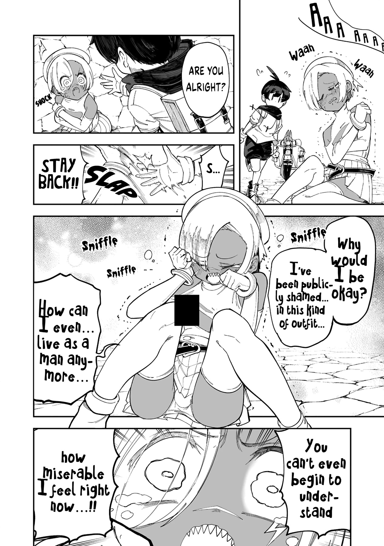Shiboritoranaide, Onna Shounin-san Chapter 34.2 page 10 - Chapter 34.2: Camo Curtain 2 Part 2