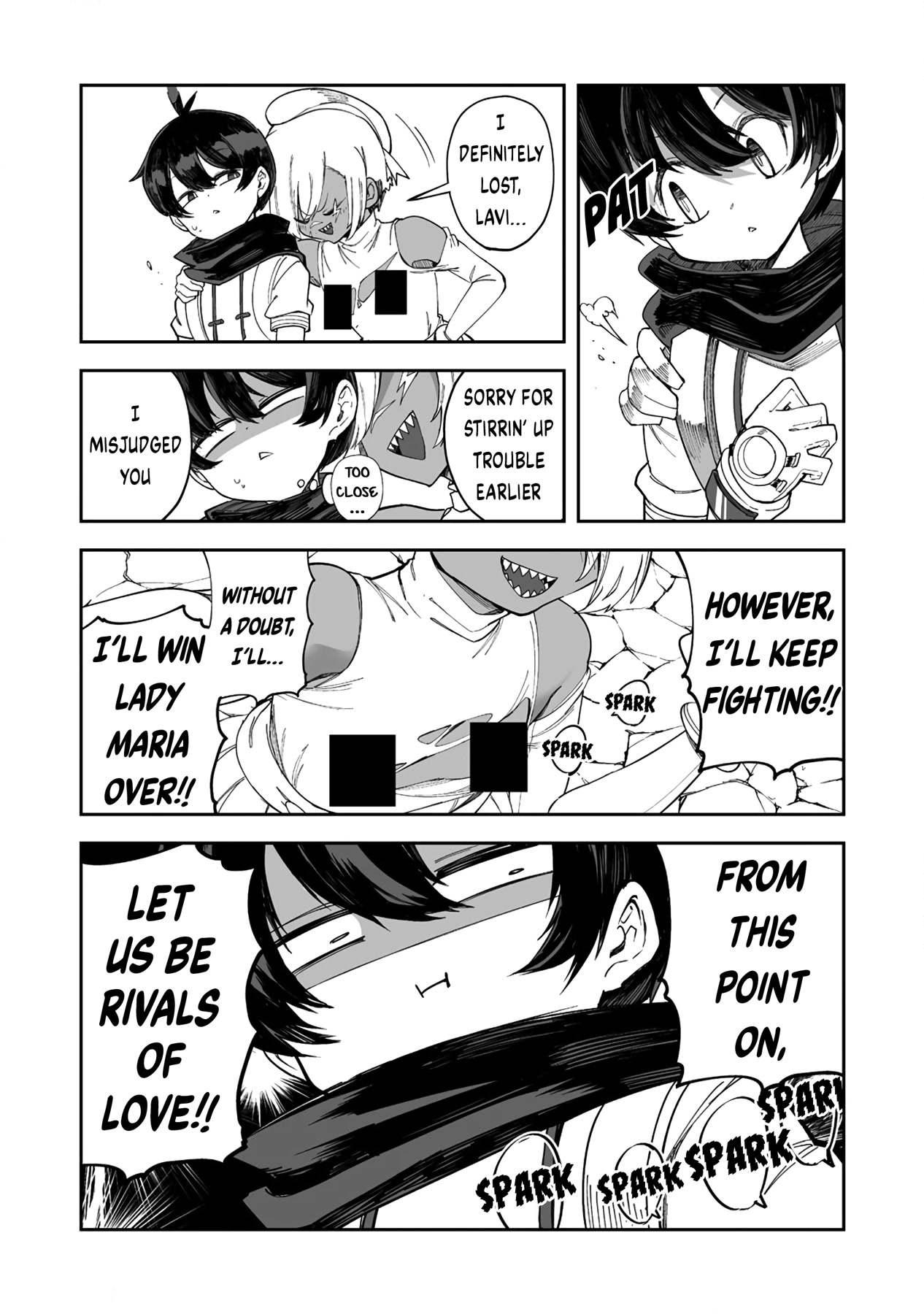 Shiboritoranaide, Onna Shounin-san Chapter 34.2 page 13 - Chapter 34.2: Camo Curtain 2 Part 2