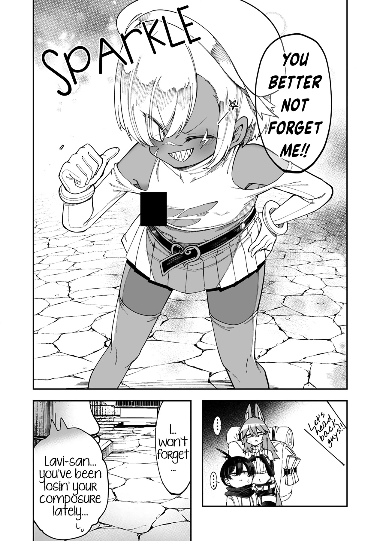 Shiboritoranaide, Onna Shounin-san Chapter 34.2 page 14 - Chapter 34.2: Camo Curtain 2 Part 2