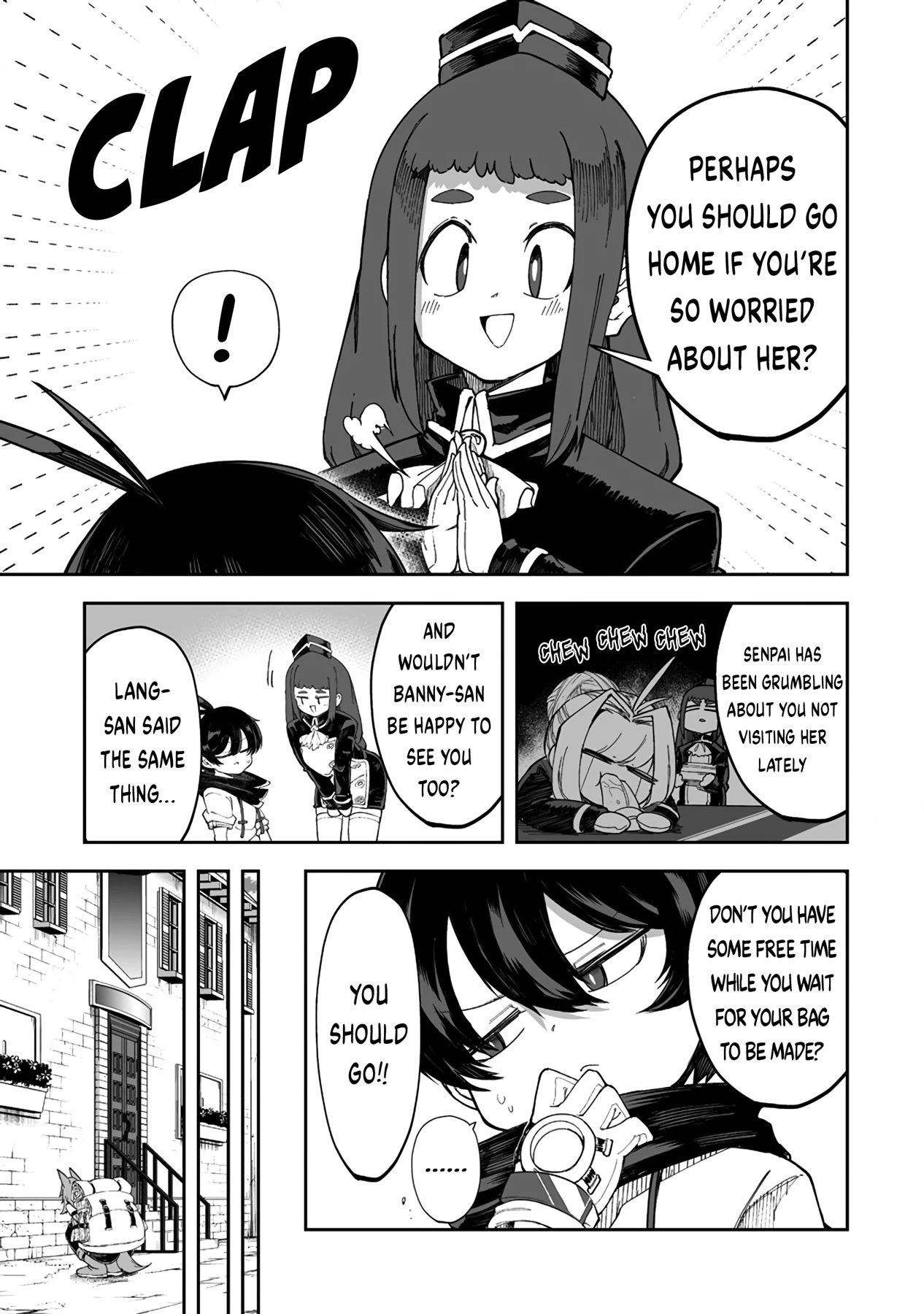 Shiboritoranaide, Onna Shounin-san Chapter 35.1 page 3 - Chapter 35.1: Protective Bangles Part 1