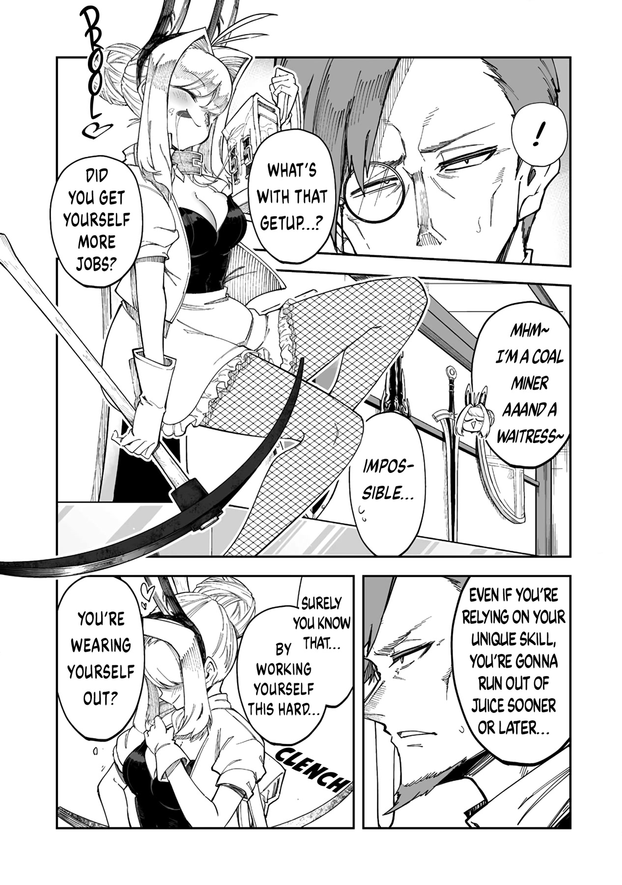 Shiboritoranaide, Onna Shounin-san Chapter 35.2 page 1 - Chapter 35.2: Protective Bangles Part 2