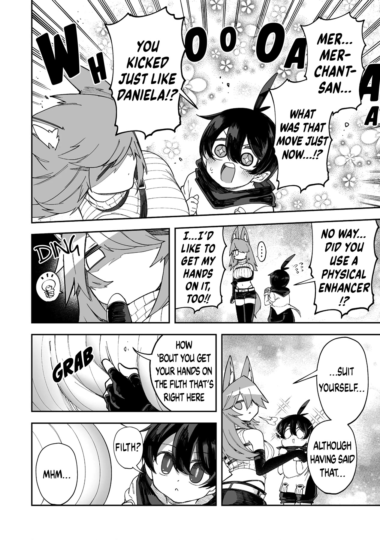 Shiboritoranaide, Onna Shounin-san Chapter 35.5 page 4 - Chapter 35.5: Philo and Daniela Mindswap