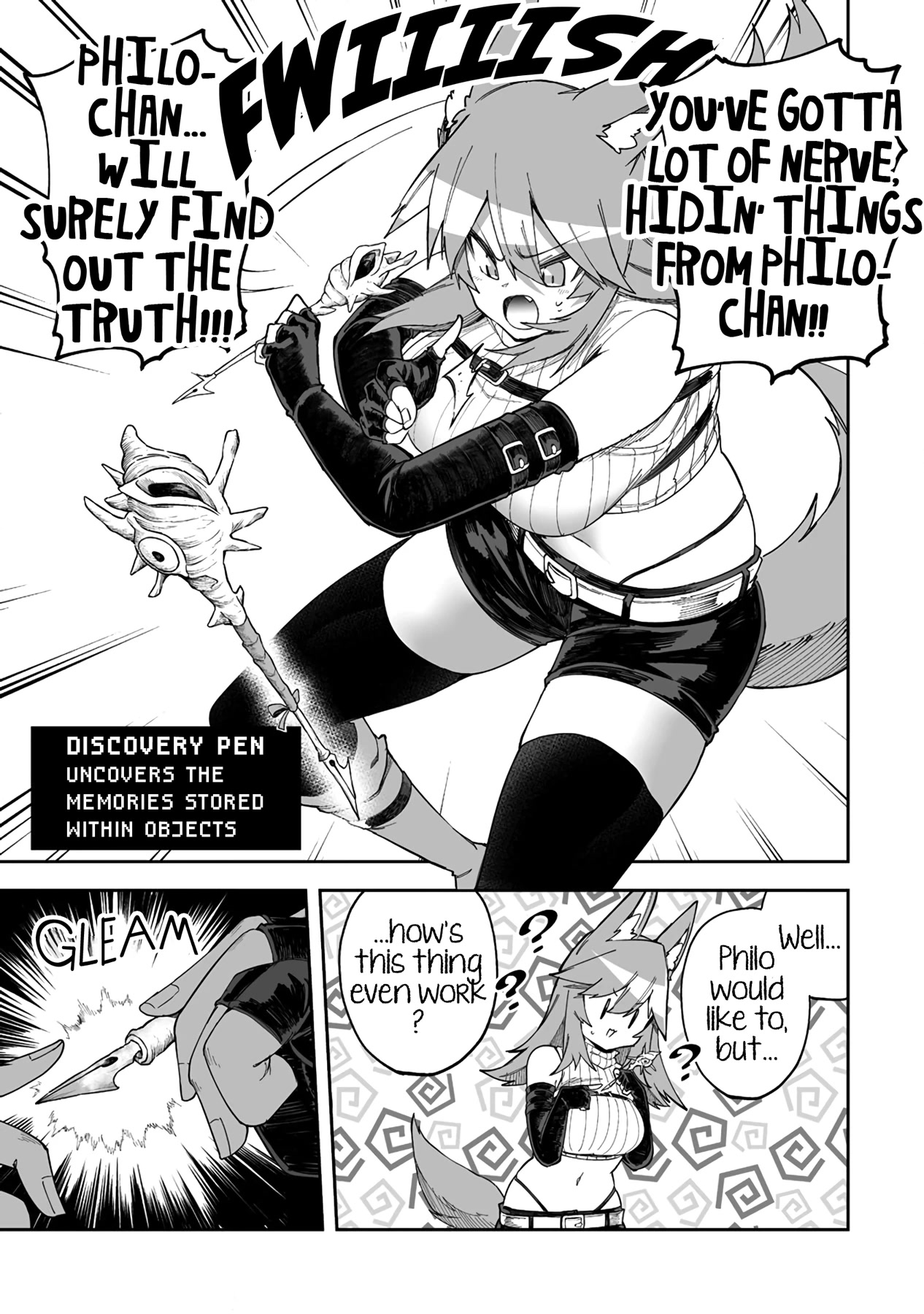 Shiboritoranaide, Onna Shounin-san Chapter 36.1 page 11 - Chapter 36.1: Discovery Pen