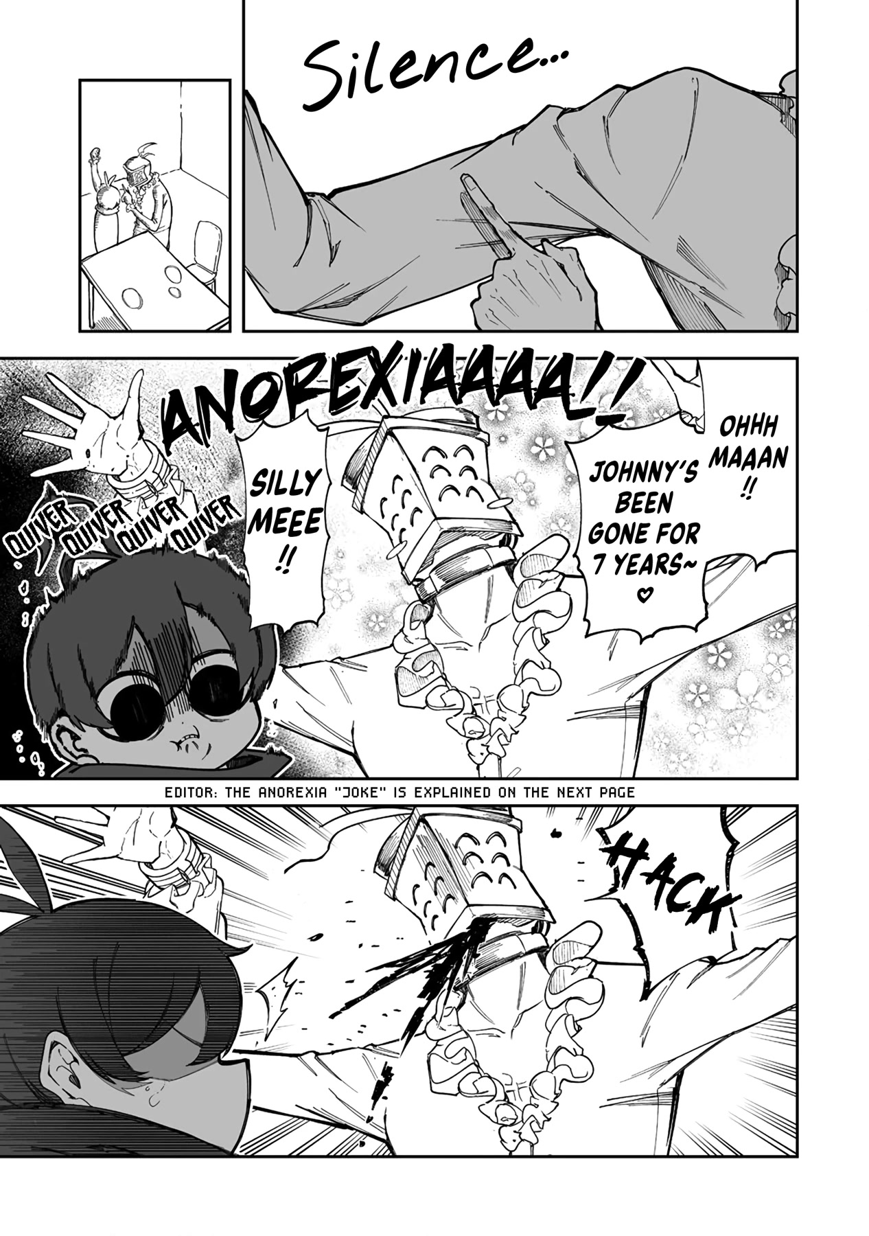 Shiboritoranaide, Onna Shounin-san Chapter 37.1 page 3 - Chapter 37.1: Discovery Pen 2 Part 1