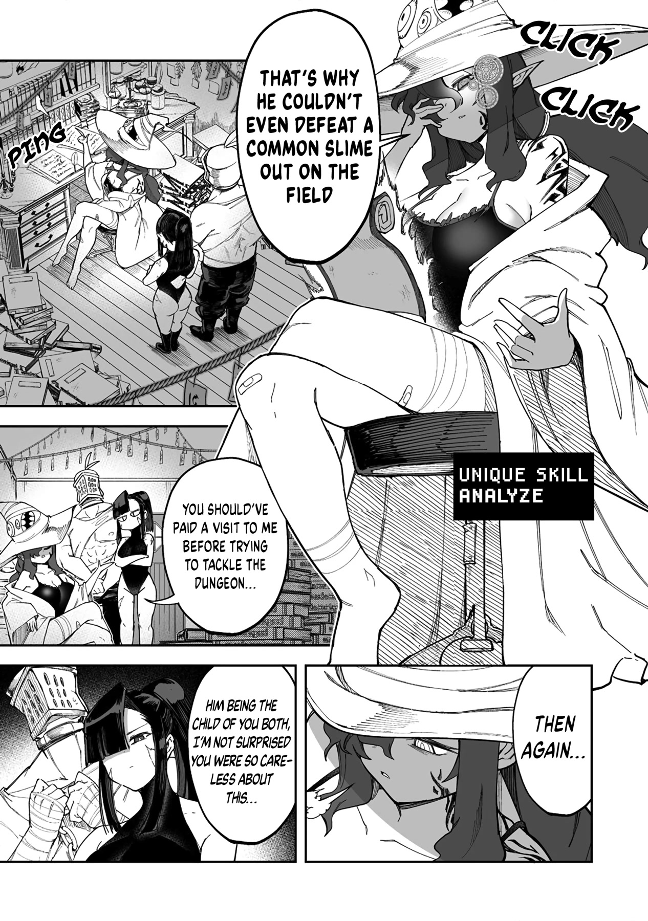 Shiboritoranaide, Onna Shounin-san Chapter 37.2 page 3 - Chapter 37.2: Discovery Pen 2 Part 2