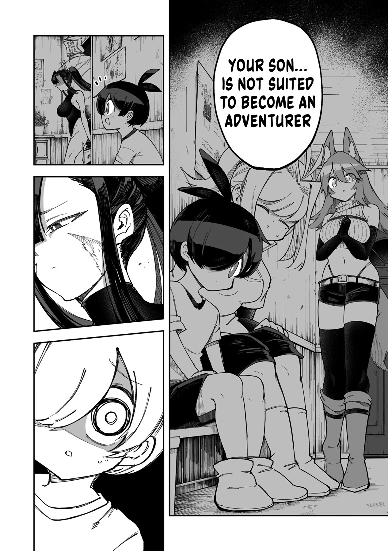 Shiboritoranaide, Onna Shounin-san Chapter 37.2 page 4 - Chapter 37.2: Discovery Pen 2 Part 2