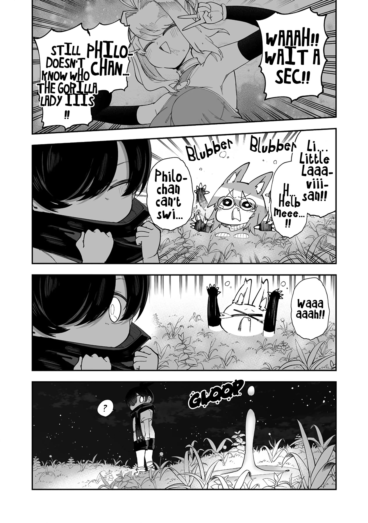 Shiboritoranaide, Onna Shounin-san Chapter 38.1 page 14 - Chapter 38.1: Muffler of Bravery Part 1