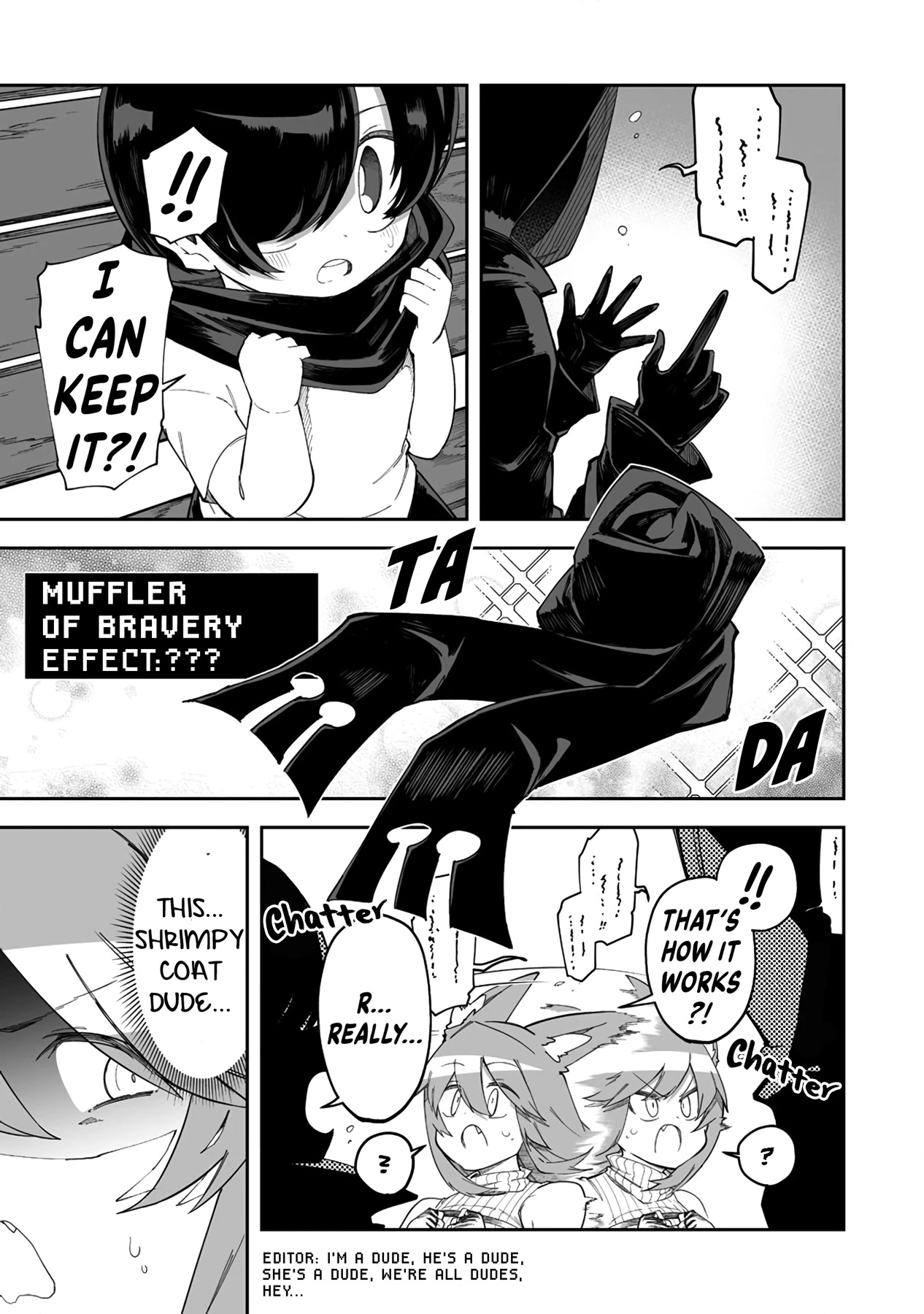 Shiboritoranaide, Onna Shounin-san Chapter 38.1 page 7 - Chapter 38.1: Muffler of Bravery Part 1