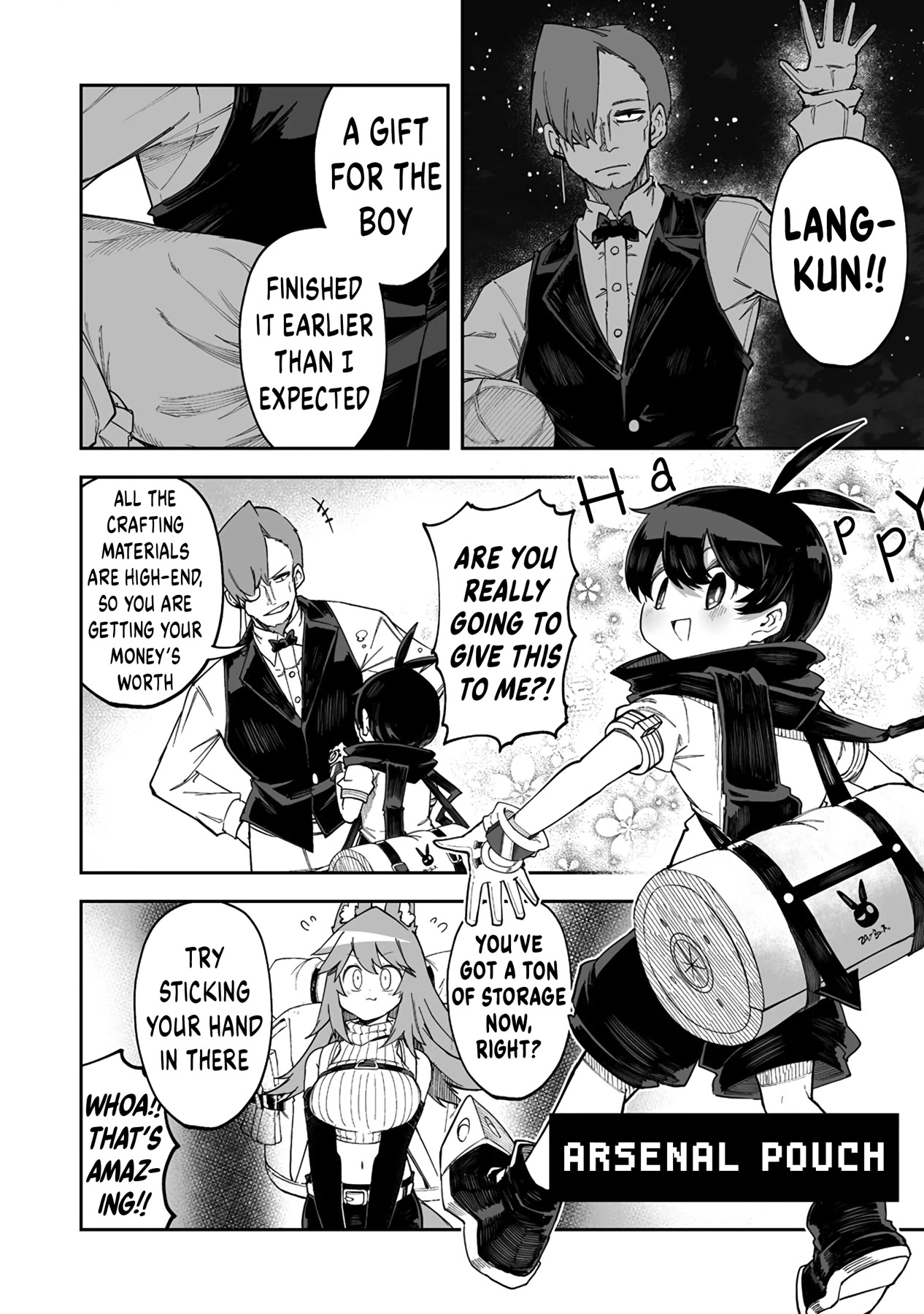 Shiboritoranaide, Onna Shounin-san Chapter 38.2 page 10 - Chapter 38.2: Muffler of Bravery Part 2