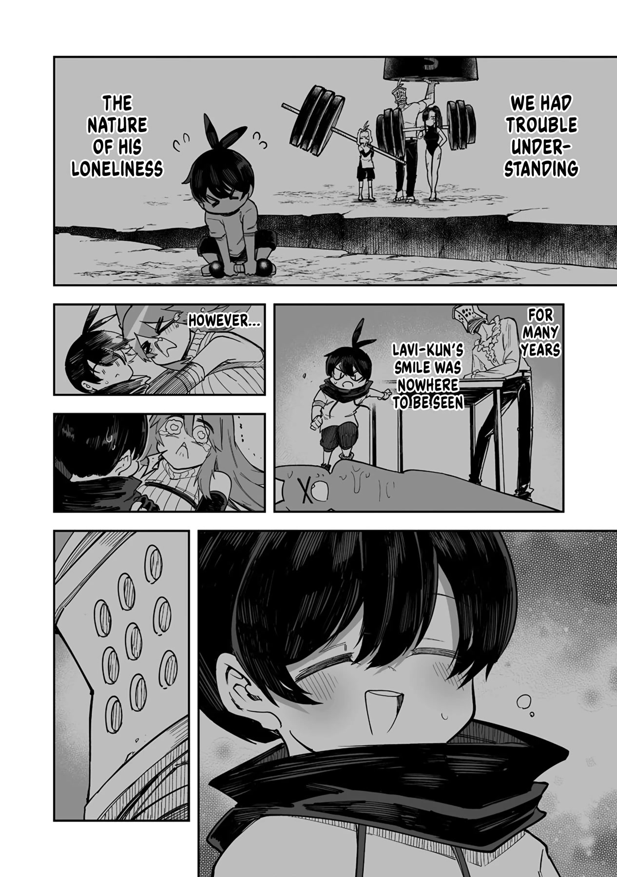 Shiboritoranaide, Onna Shounin-san Chapter 38.2 page 14 - Chapter 38.2: Muffler of Bravery Part 2