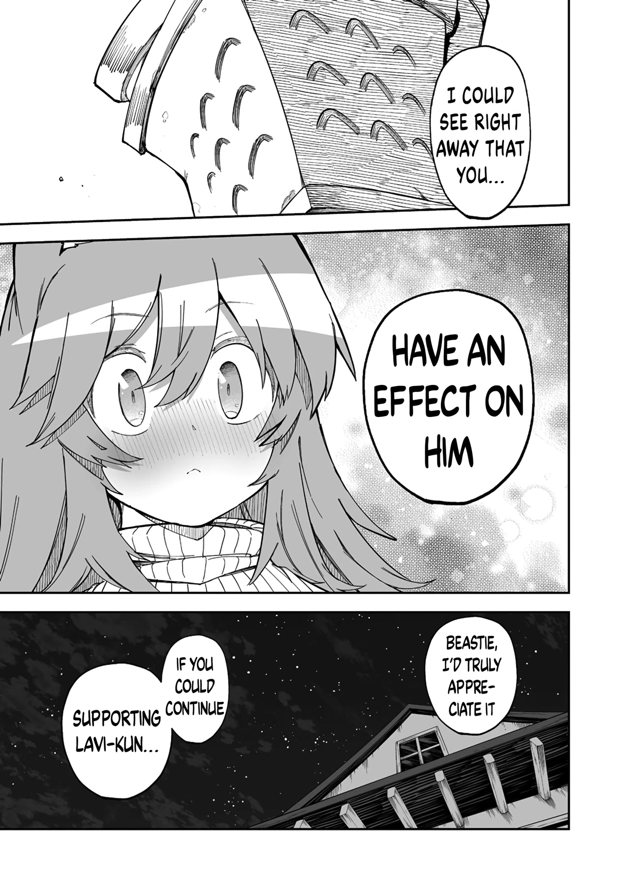 Shiboritoranaide, Onna Shounin-san Chapter 38.2 page 15 - Chapter 38.2: Muffler of Bravery Part 2