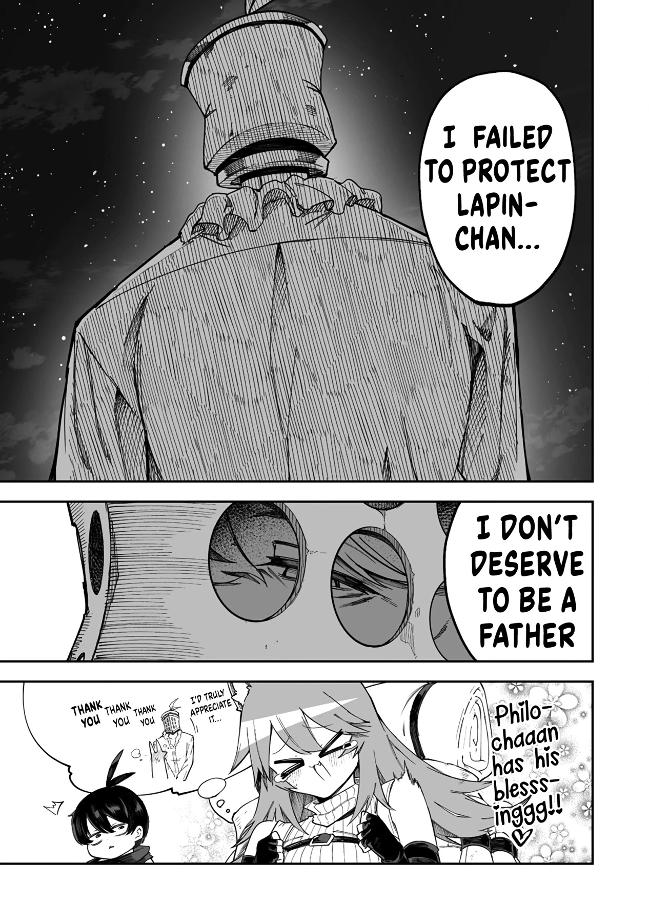 Shiboritoranaide, Onna Shounin-san Chapter 38.2 page 17 - Chapter 38.2: Muffler of Bravery Part 2