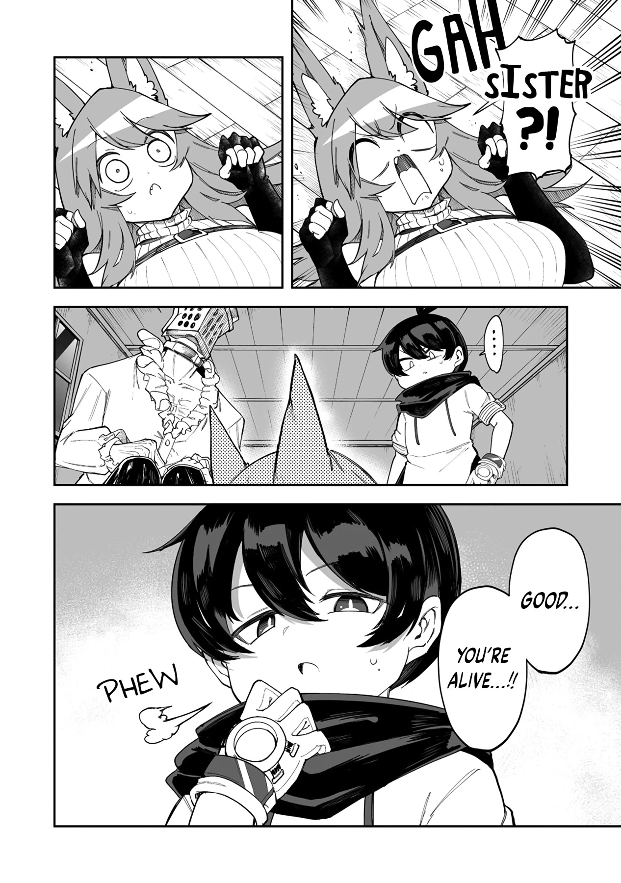 Shiboritoranaide, Onna Shounin-san Chapter 38.2 page 6 - Chapter 38.2: Muffler of Bravery Part 2