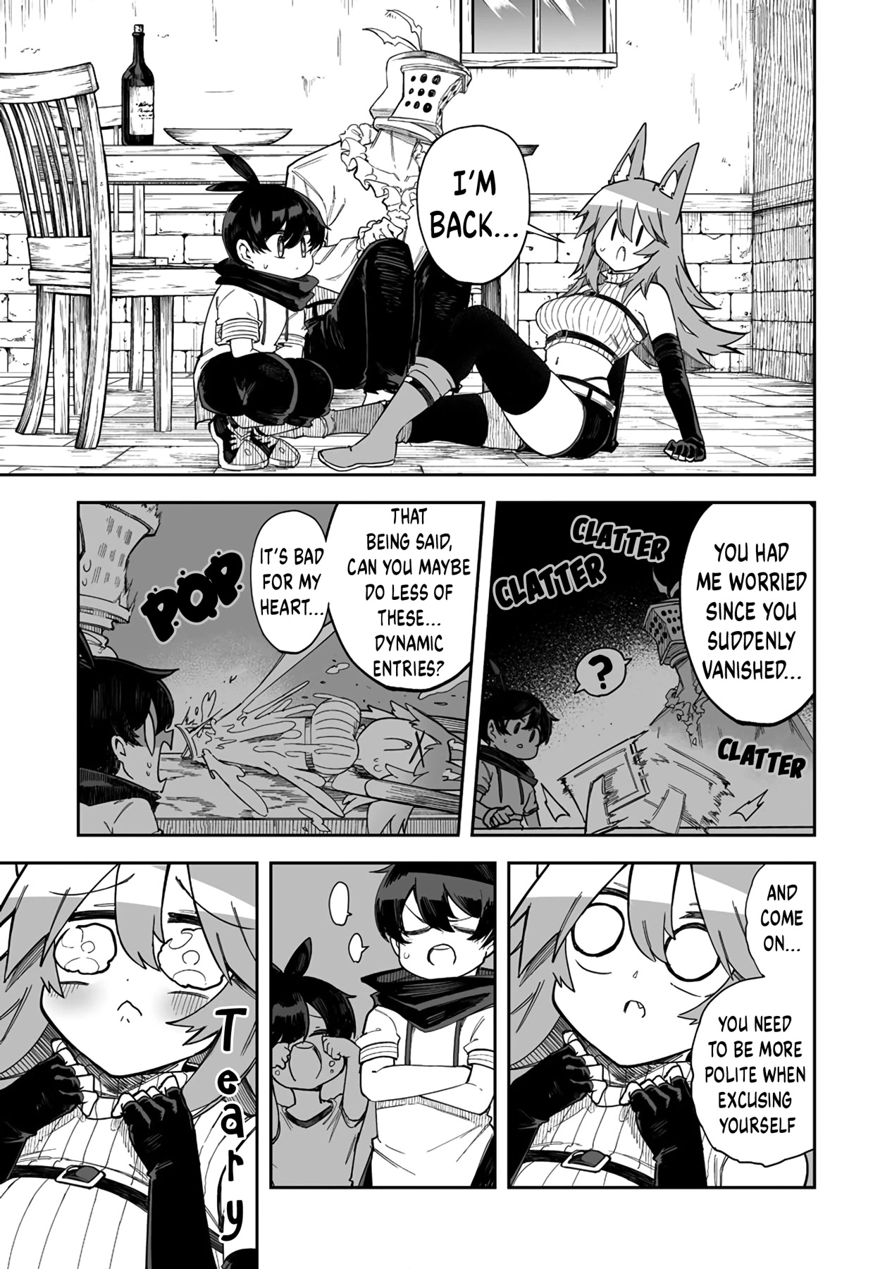 Shiboritoranaide, Onna Shounin-san Chapter 38.2 page 7 - Chapter 38.2: Muffler of Bravery Part 2