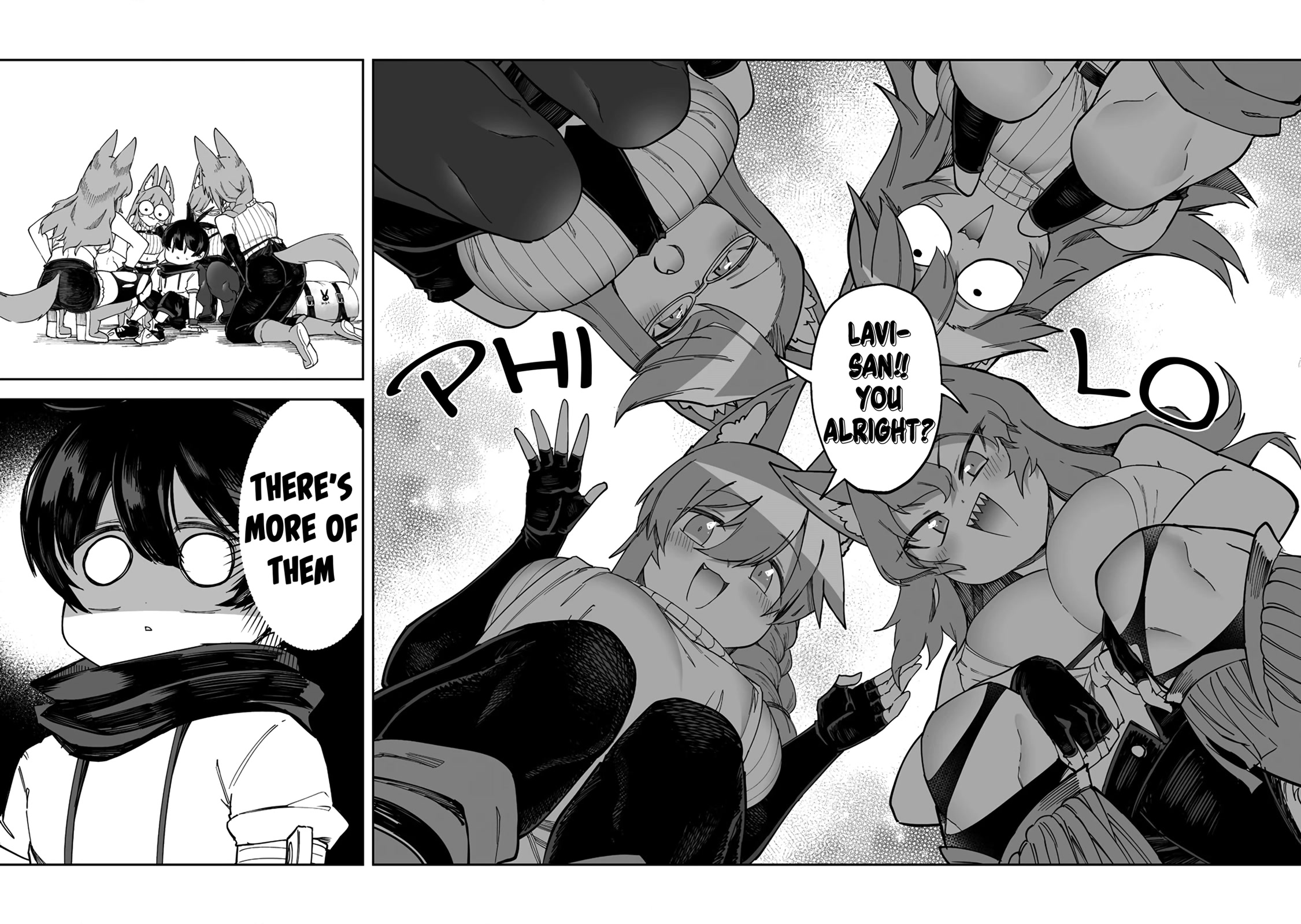 Shiboritoranaide, Onna Shounin-san Chapter 39.1 page 12 - Chapter 39.1: Universal Scissors