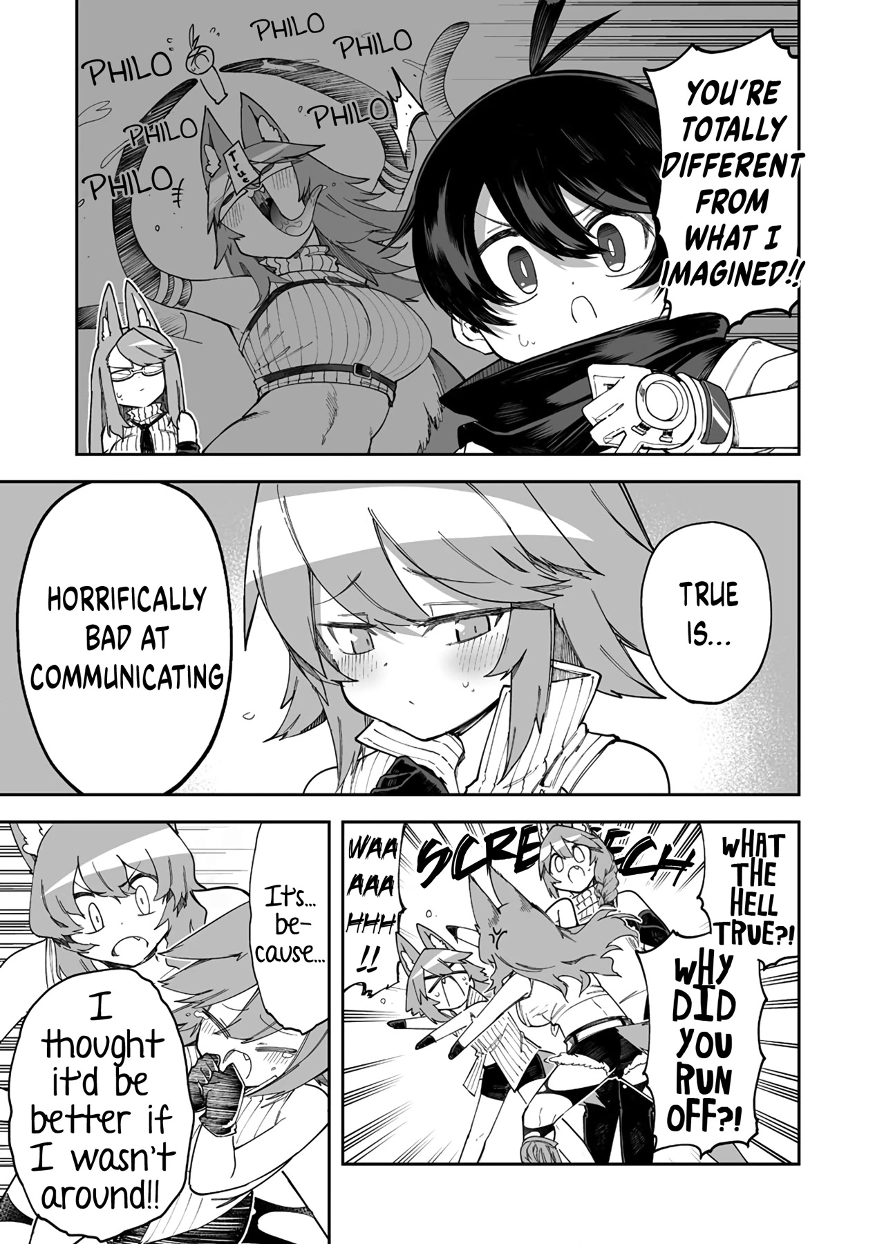 Shiboritoranaide, Onna Shounin-san Chapter 39.2 page 13 - Chapter 39.2: Universal Scissors Part 2