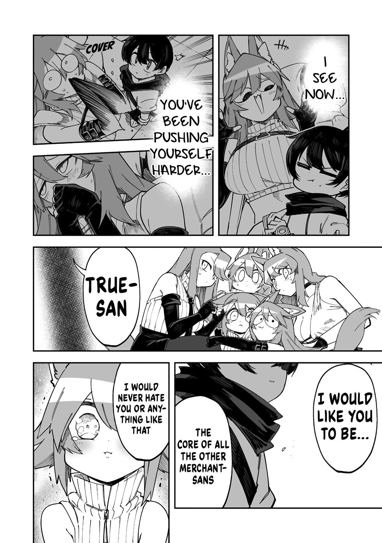 Shiboritoranaide, Onna Shounin-san Chapter 39.2 page 16 - Chapter 39.2: Universal Scissors Part 2