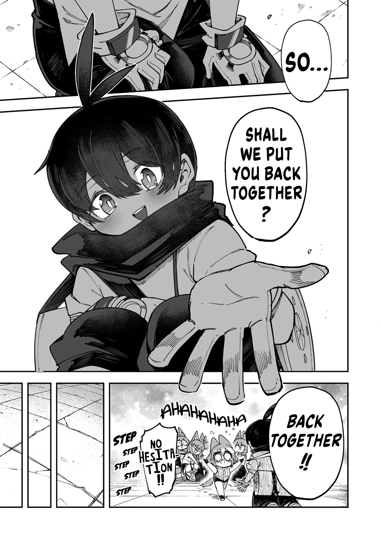 Shiboritoranaide, Onna Shounin-san Chapter 39.2 page 17 - Chapter 39.2: Universal Scissors Part 2